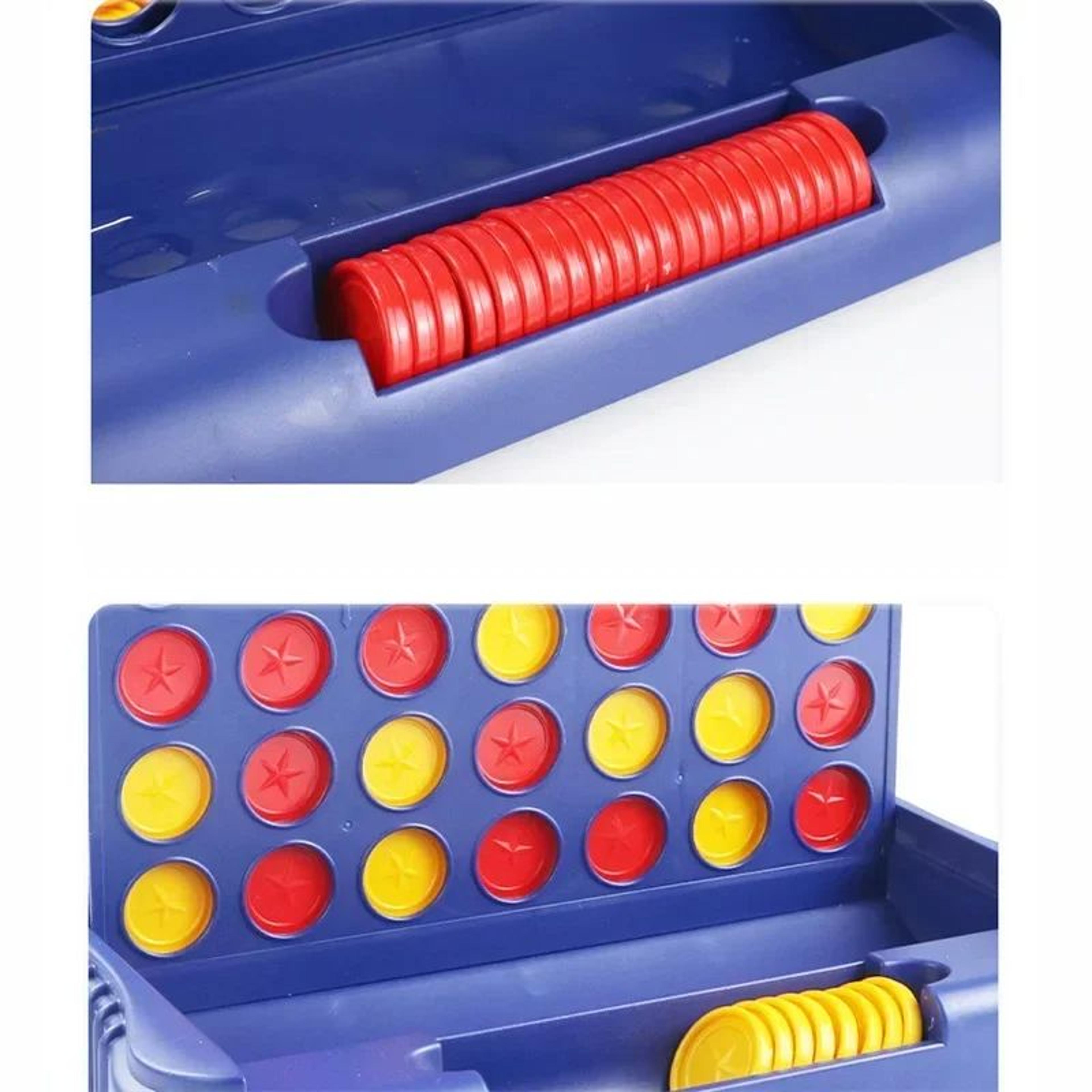 Foldable Connect In A Line Board Game Educational Puzzle  Family Party Chess Toy Early Thinking Tra 5