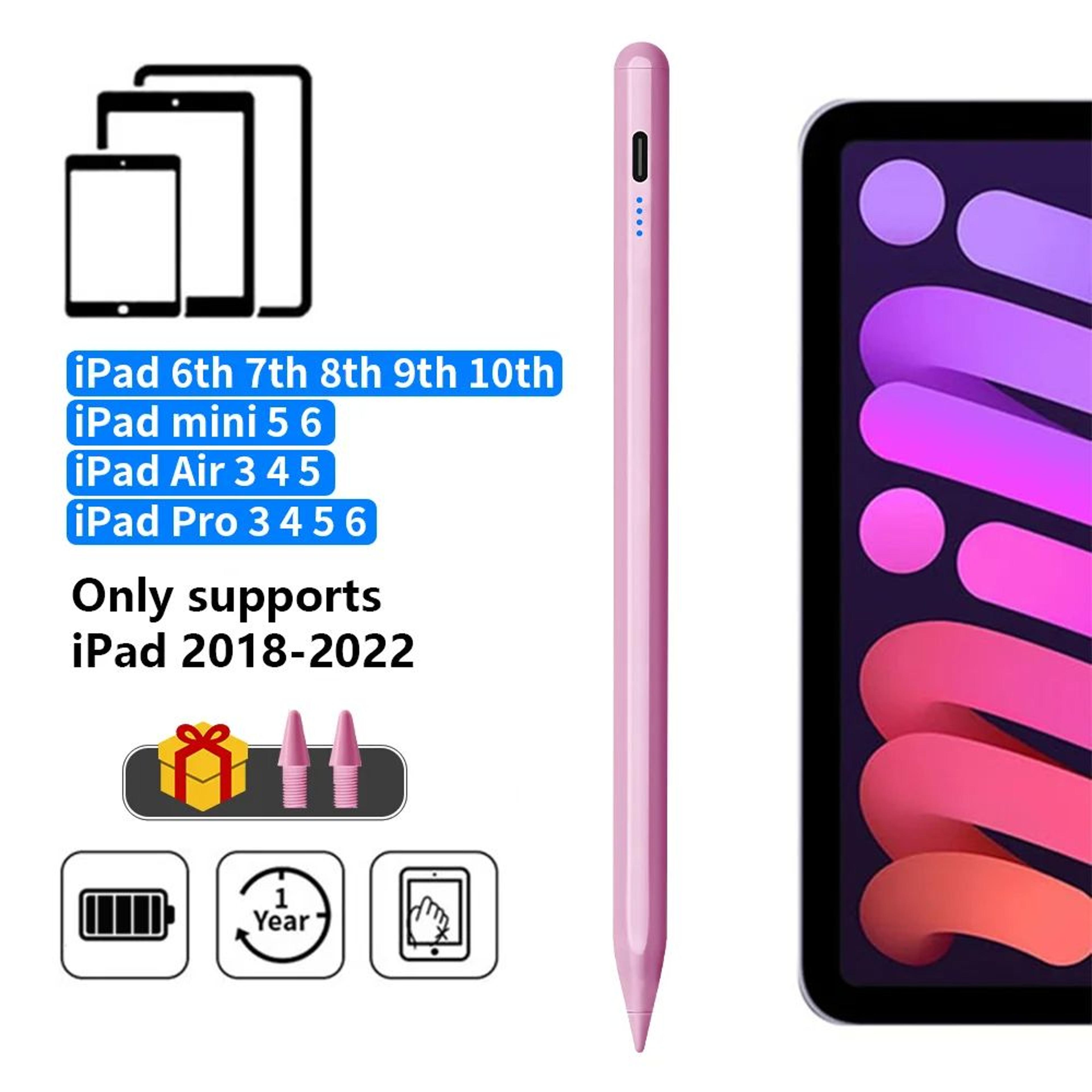 Stylus Pen For Apple IPad With LED Power Indicator Palm Rejection Touch Pencil Compatible With IPad 9