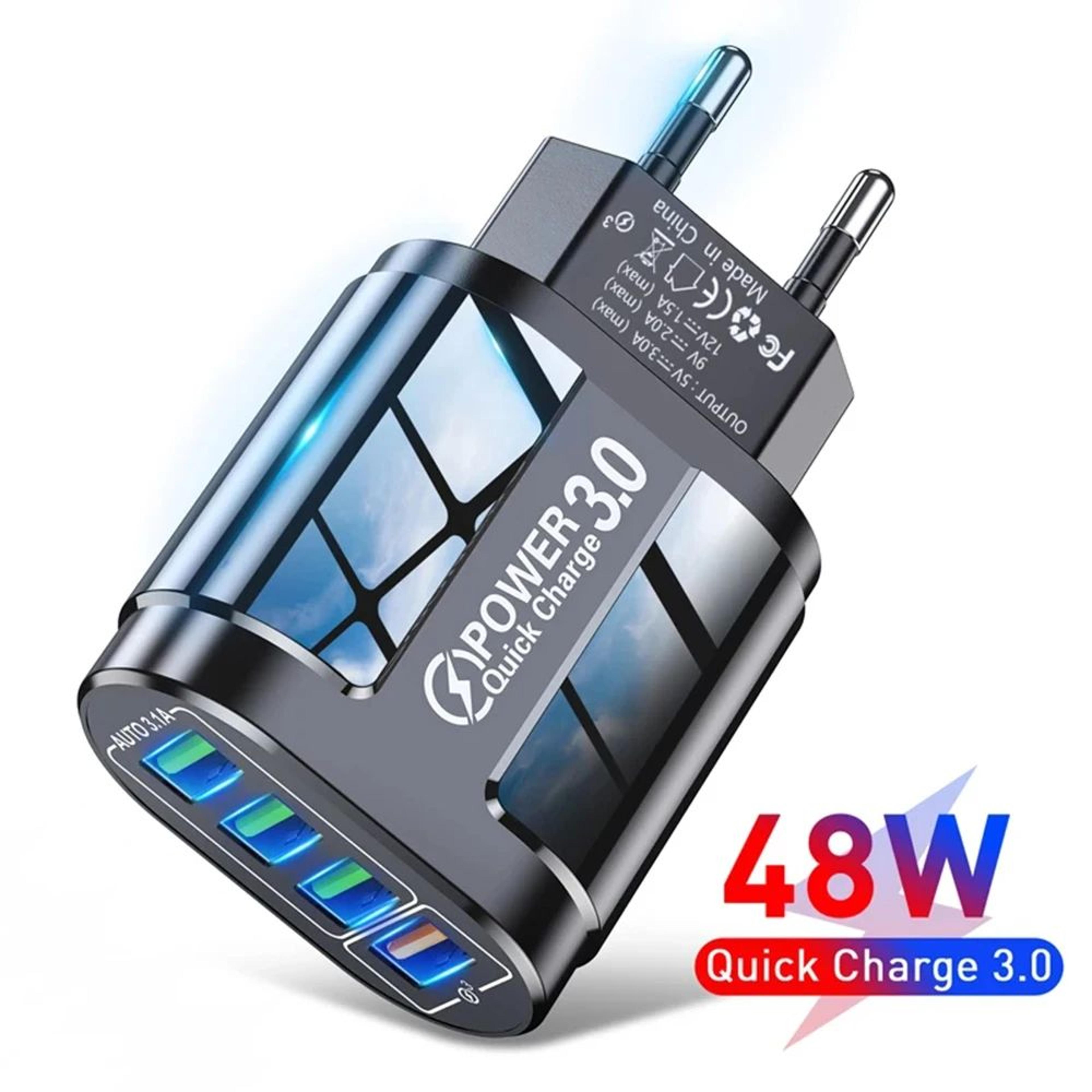Portable USB Travel Charger Fast Charging Solution For Android IPhone Xiaomi Devices 0