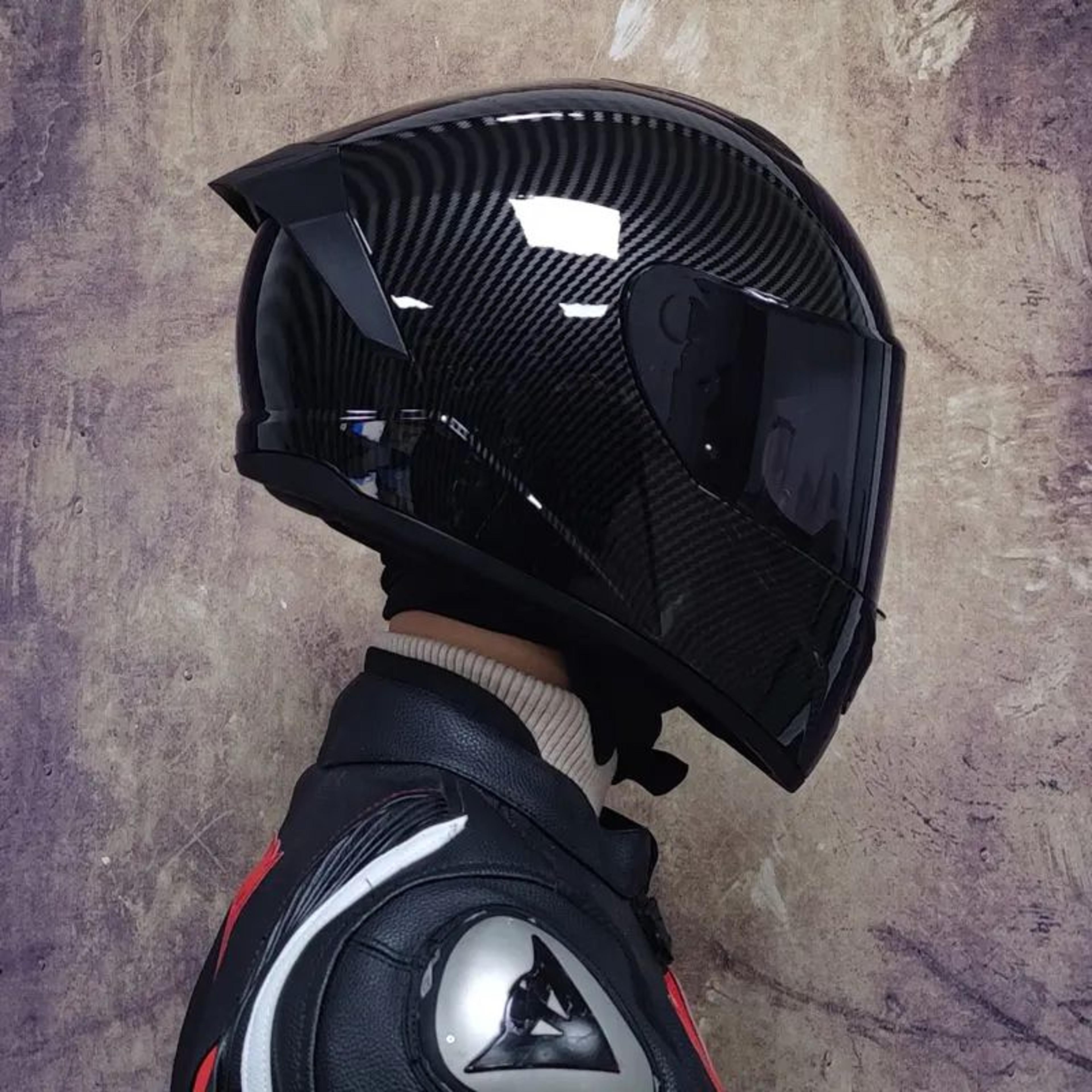 Full Face Racing Helmet Winter Warm Double Visor Motorcycle Helmet For Sports  Commuting 5