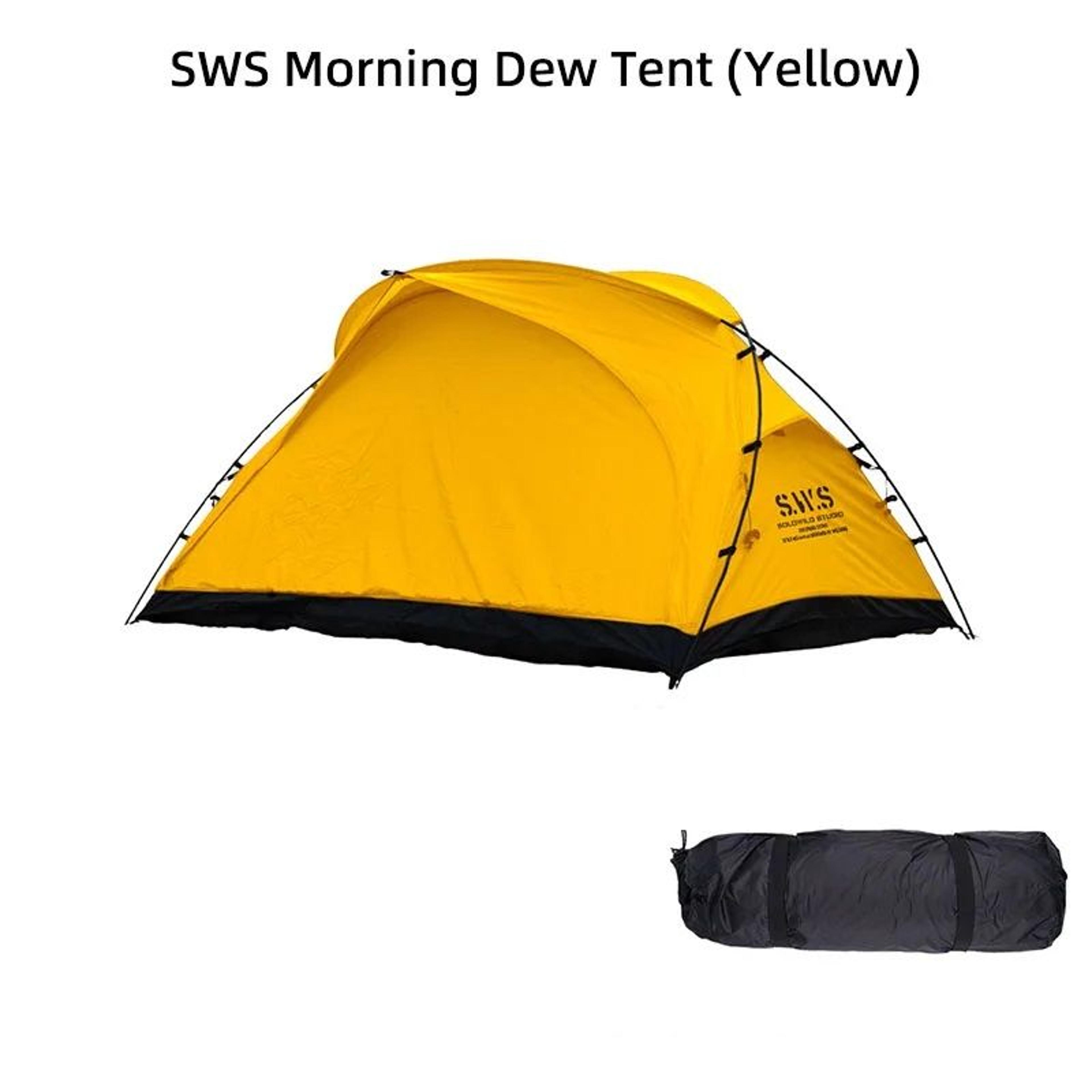 WELLHIKE Lightweight Outdoor Hiking Tent Travel  Backpacking Camping Equipment For Sun And Rain Pro 5