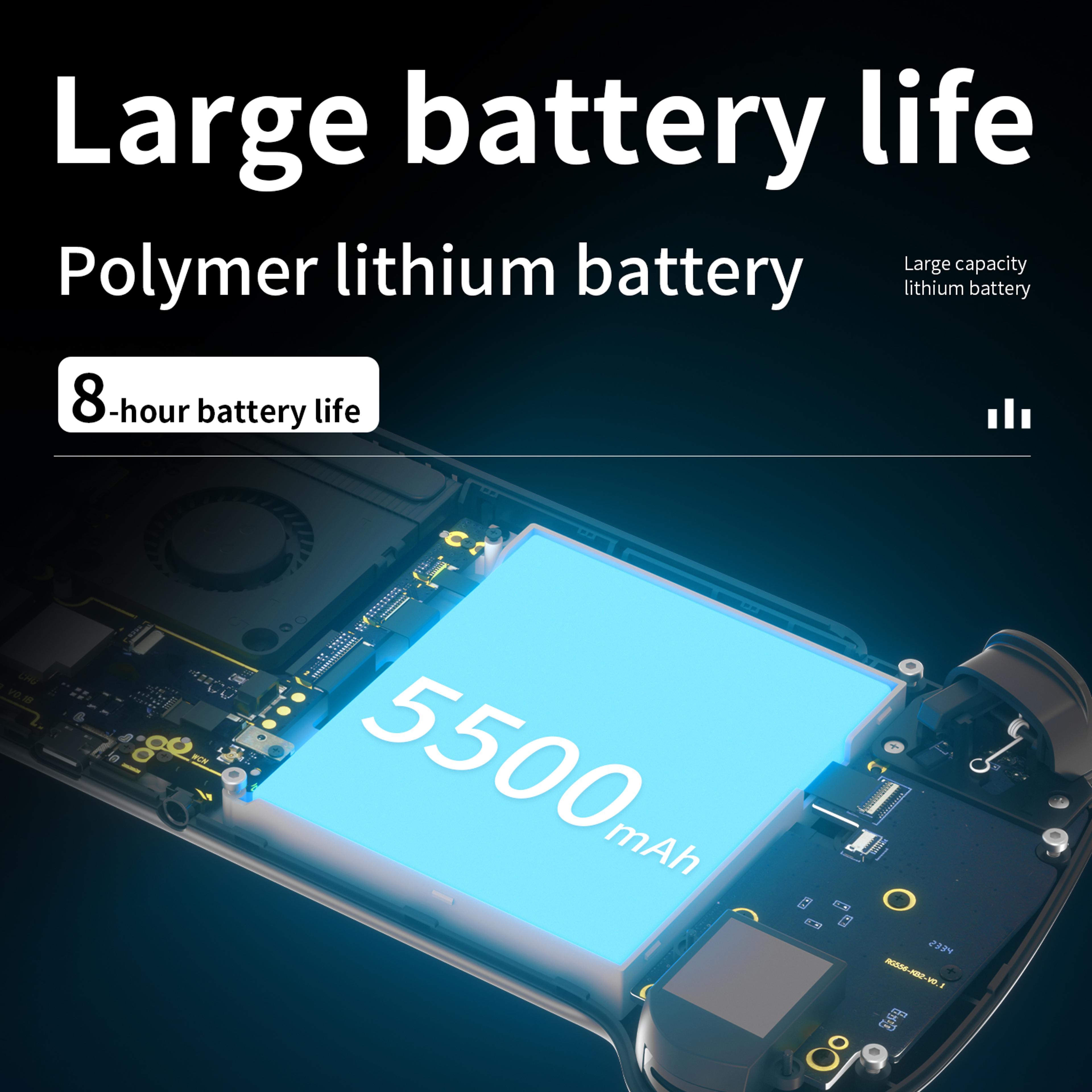 Retro Handheld Game Console ANBERNIC RG556 W 548 AMOLED Unisoc T820 Android 13 5500mAh Battery 3