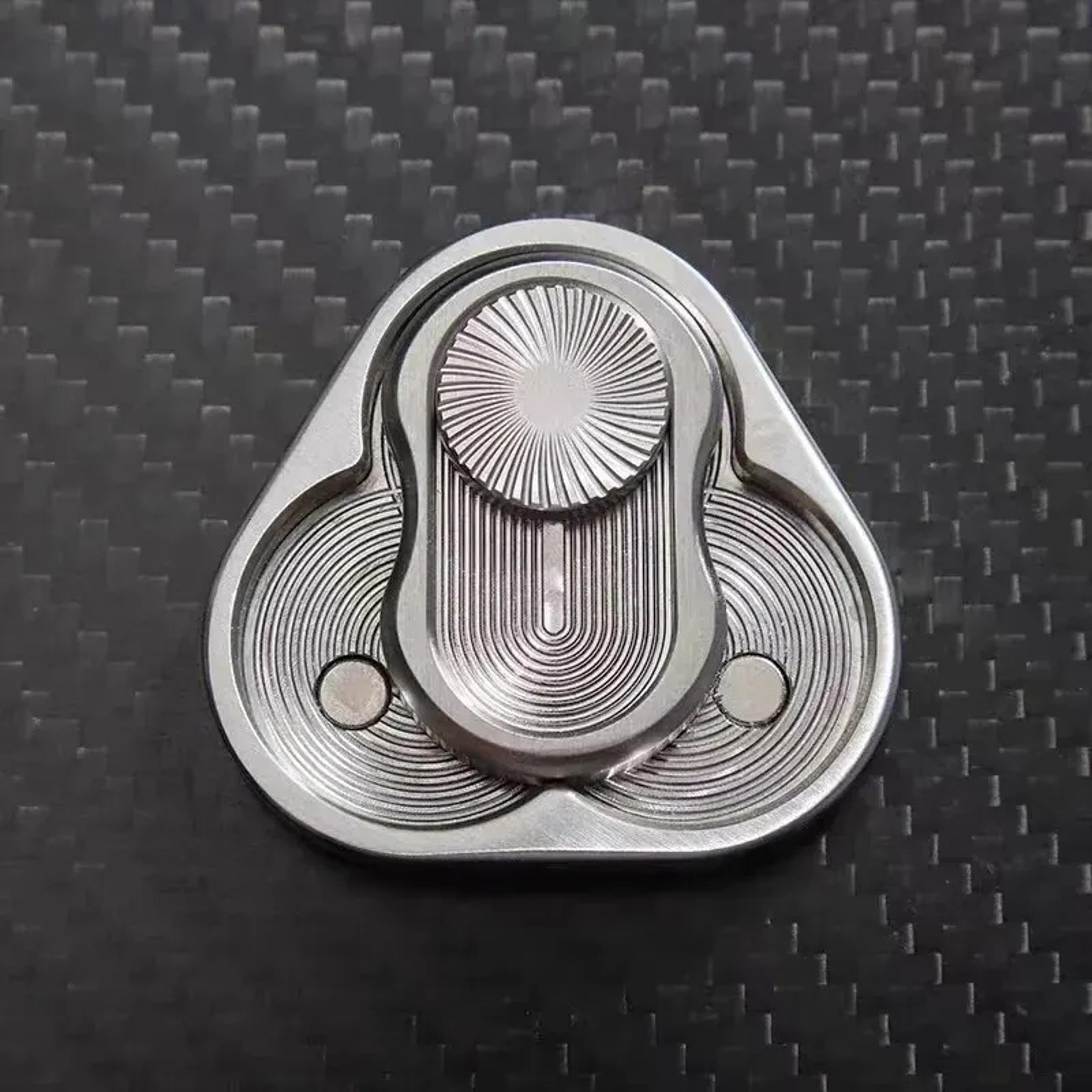Metal Fidget Spinner For Adults Magnetic Fidget Slider EDC Toy ADHD Autism Sensory Stress Relief  F 7