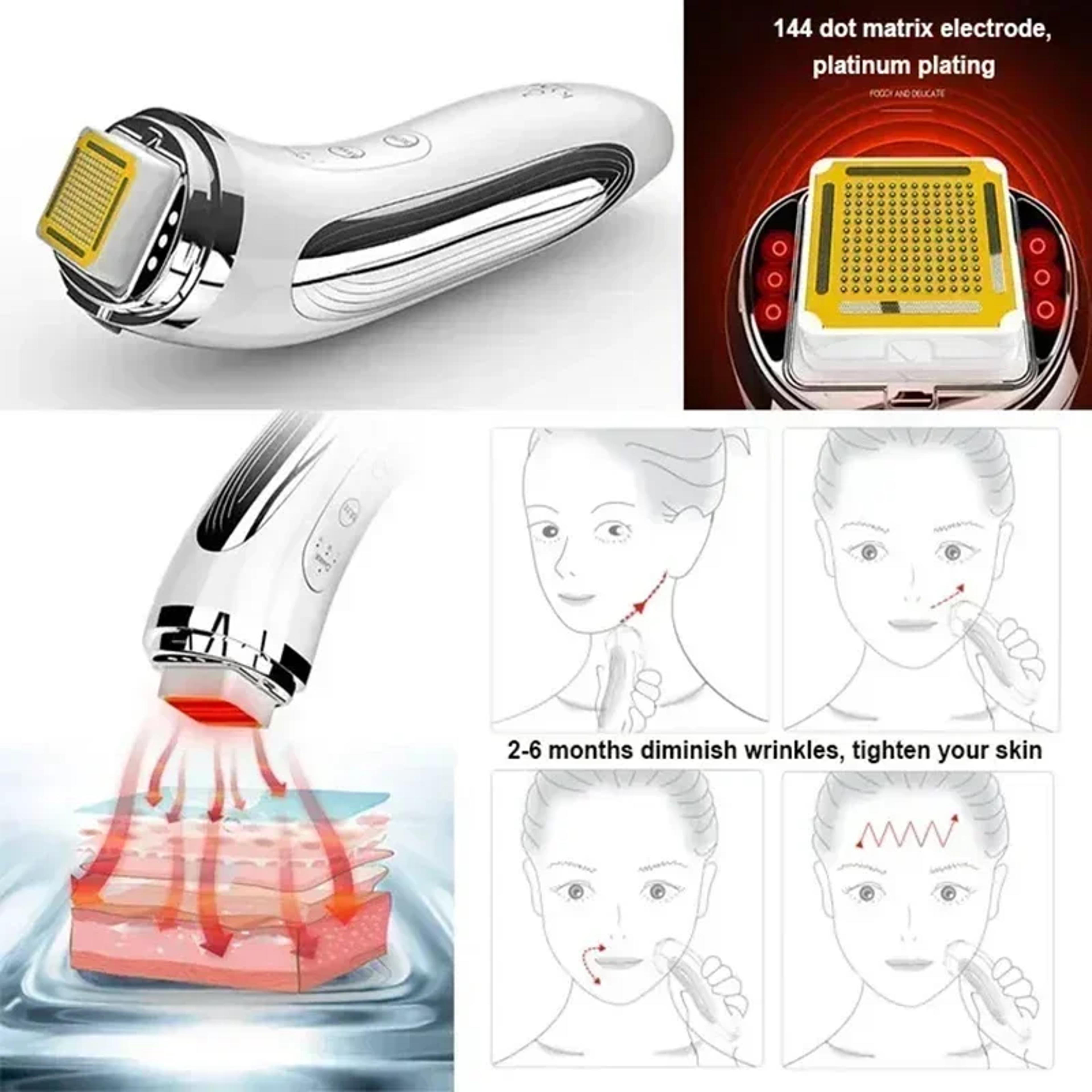 RF Radio Frequency Face Lifting Device Professional Dot Matrix Beauty Massager For Home Use  Wrinkl 2