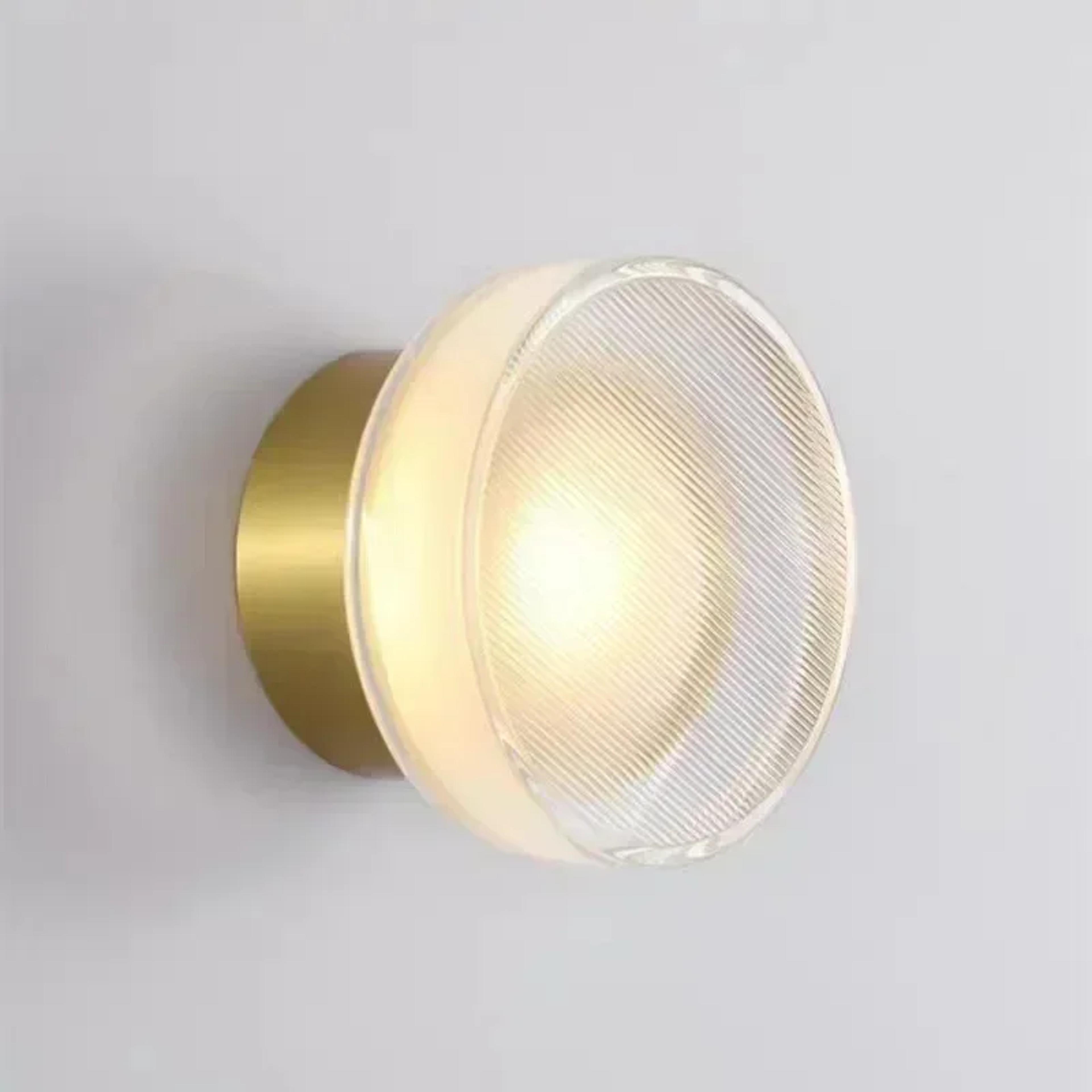Modern Design LED Wall Lamps 2Pack Round Acrylic Lighting Fixtures For Bedroom Bedside Dimmable Ind 9