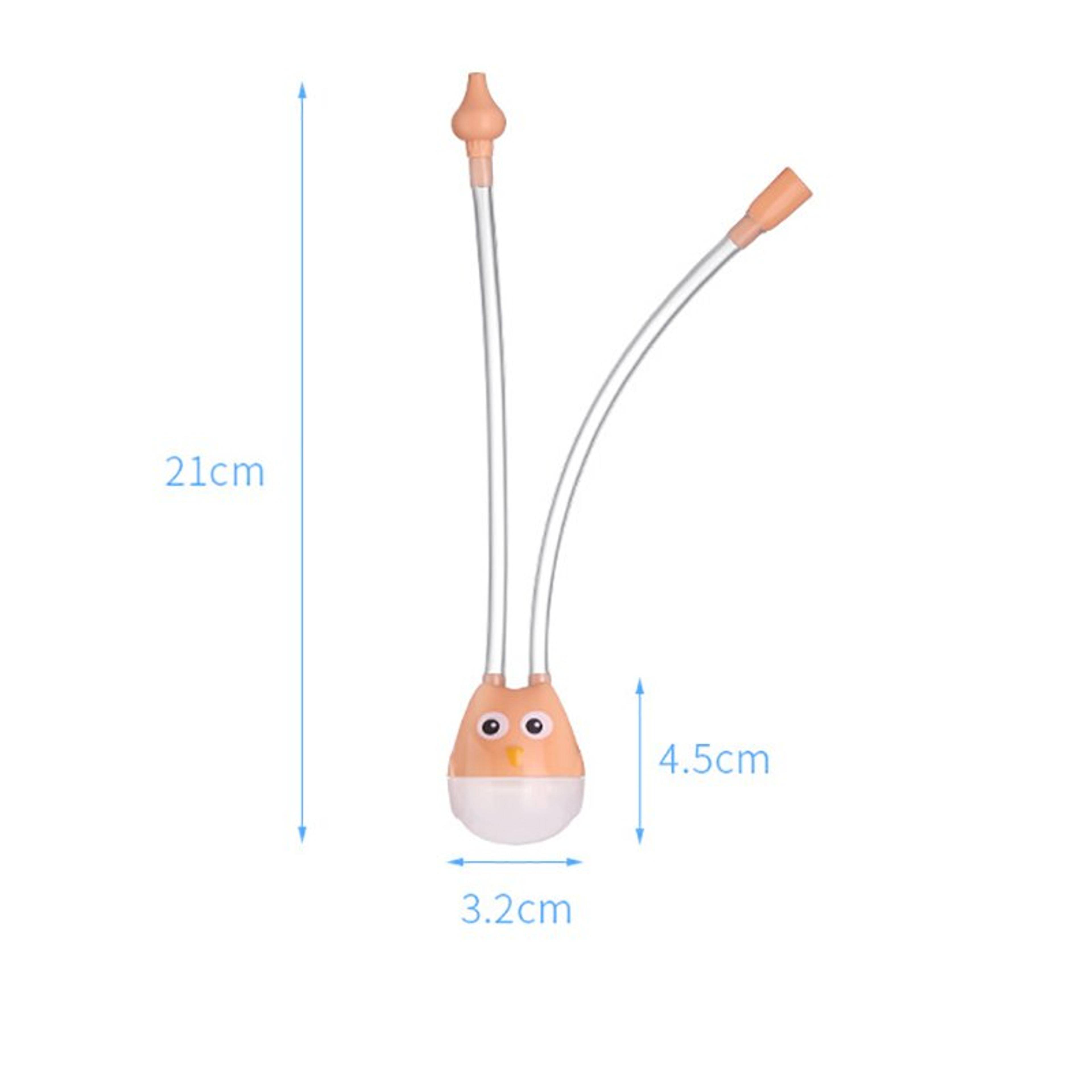 Baby Nasal Aspirator Mouth Suction Type For Infants With AntiReflex Valve Silicone Booger Suction C 2