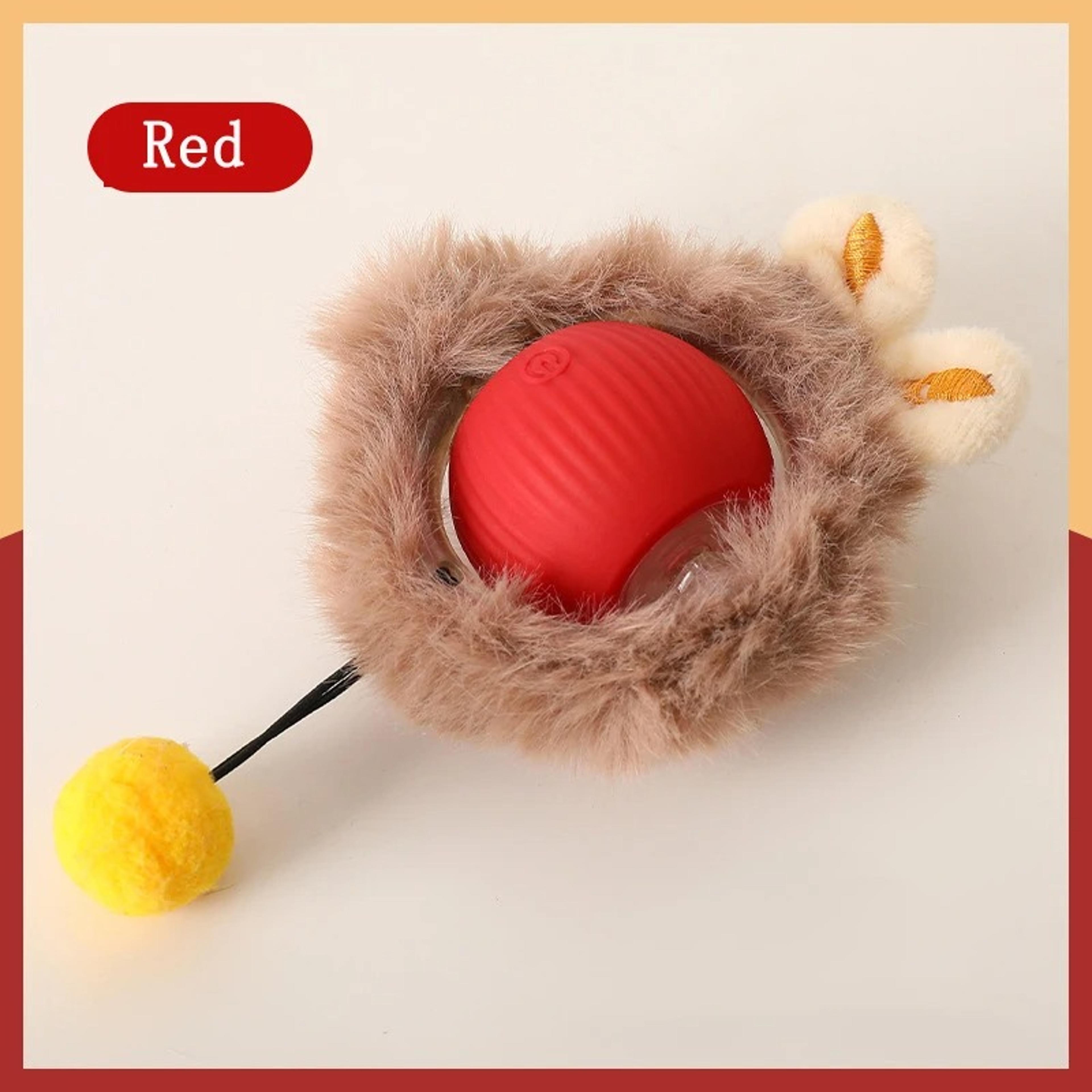 Smart Interactive Auto Rolling Cat Toy  USB Rechargeable Electric Ball For Kitty Play 9