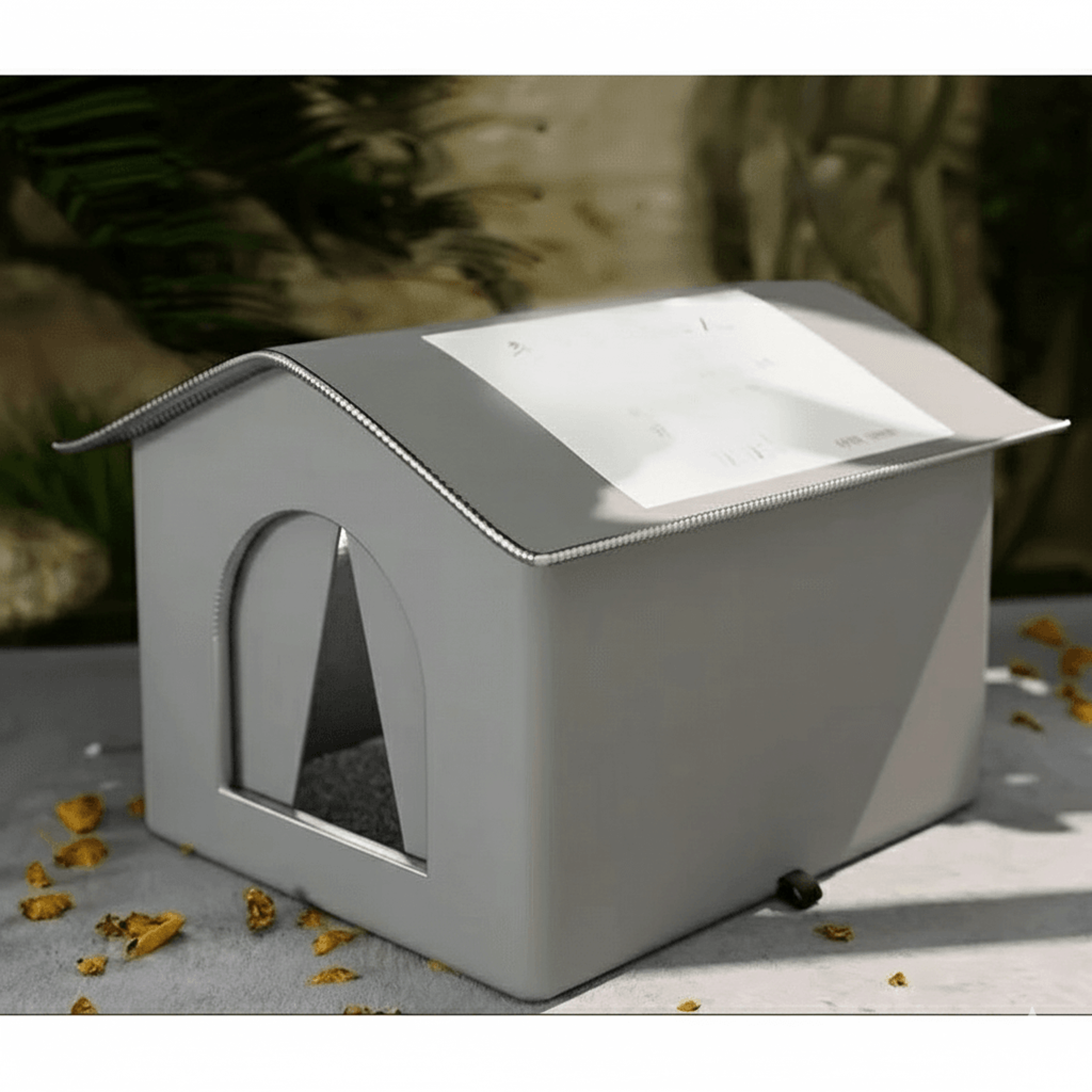 Waterproof Outdoor Cat House Feral Cat Shelter With Cold Resistance 11