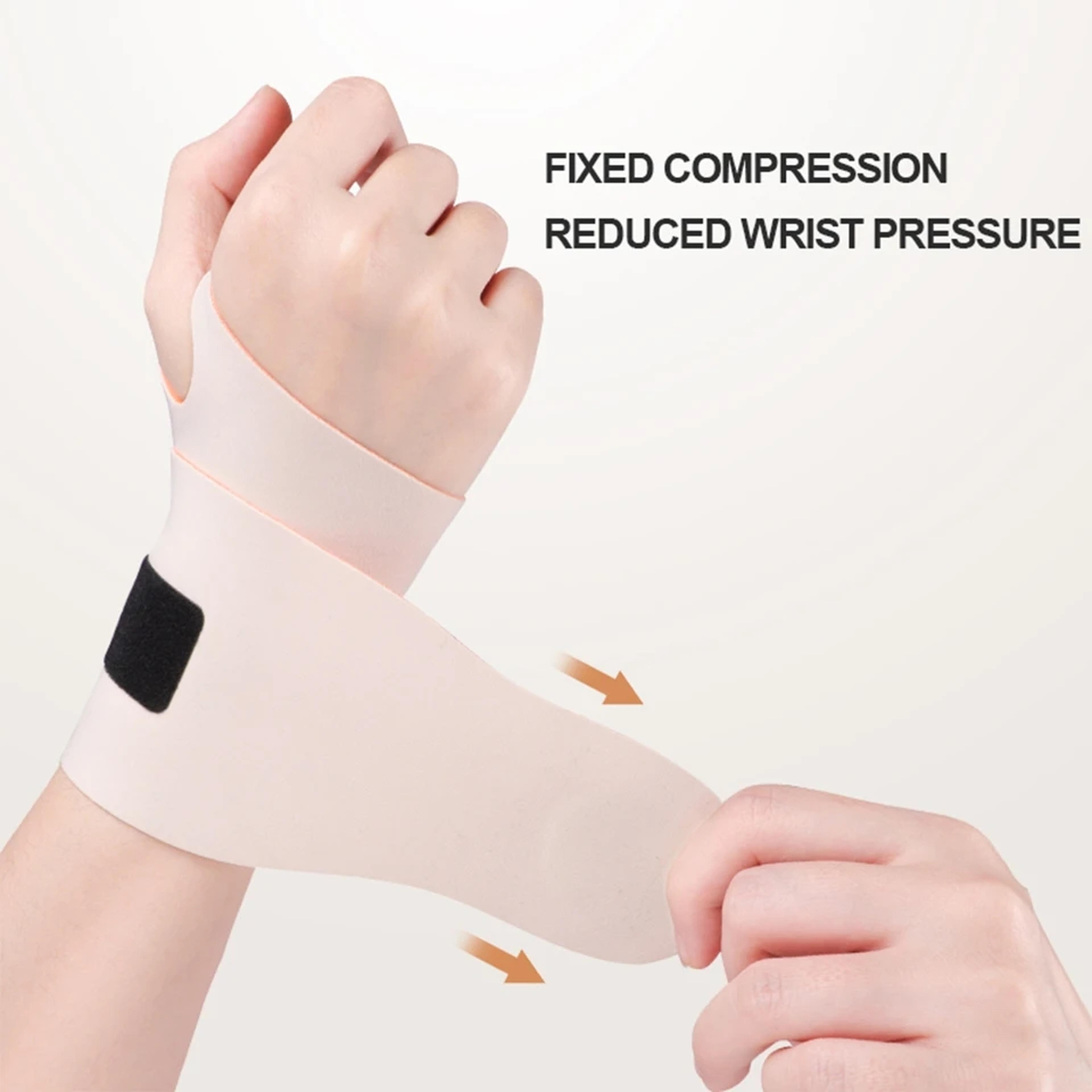Lightweight Adjustable Wrist Guard Non Stuffy Breathable Fixed Pressurization Wrist Protection From 3