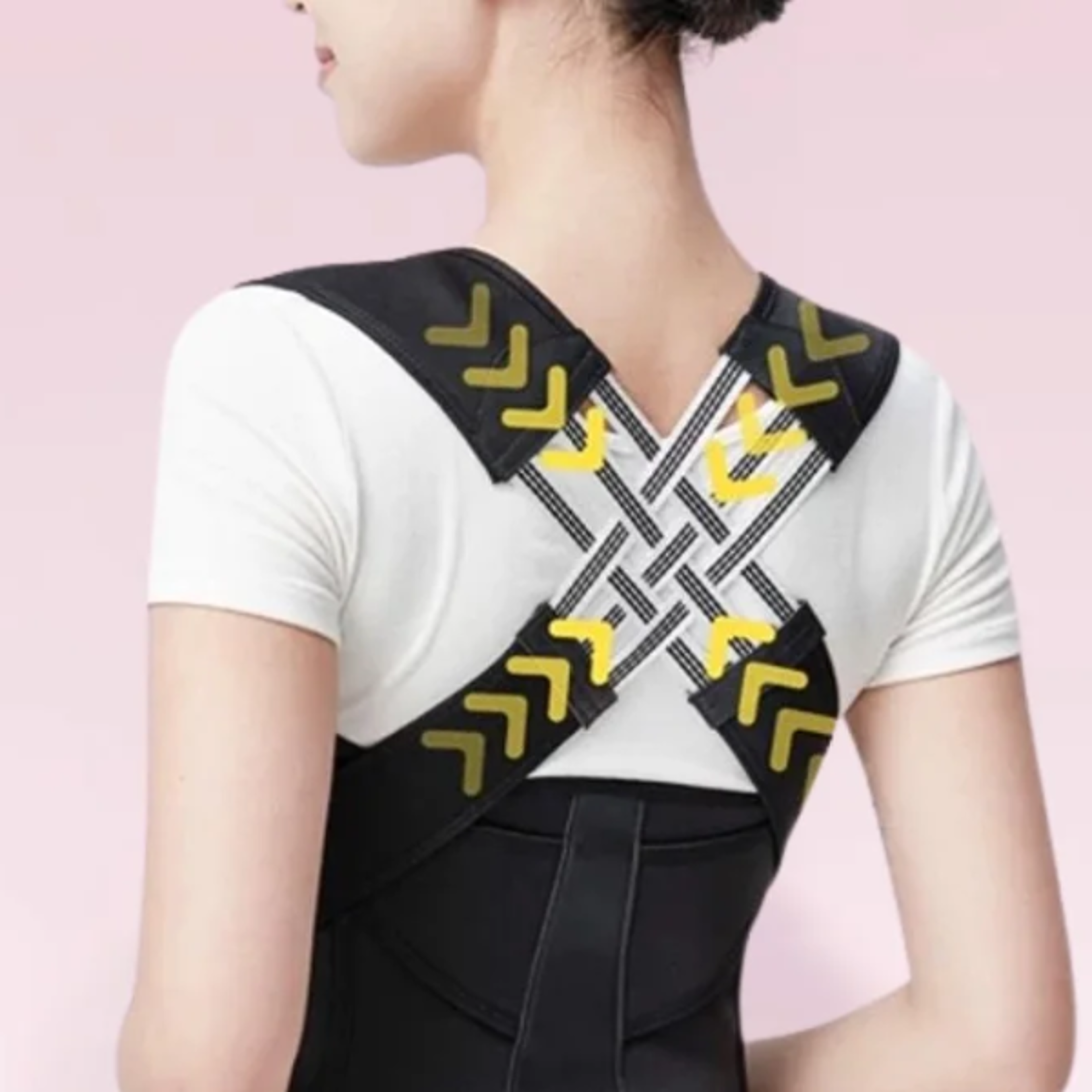 Spine Alignment Waist Trainer Unisex Adjustable Back Support Belt Posture Corrector for Abdominal
