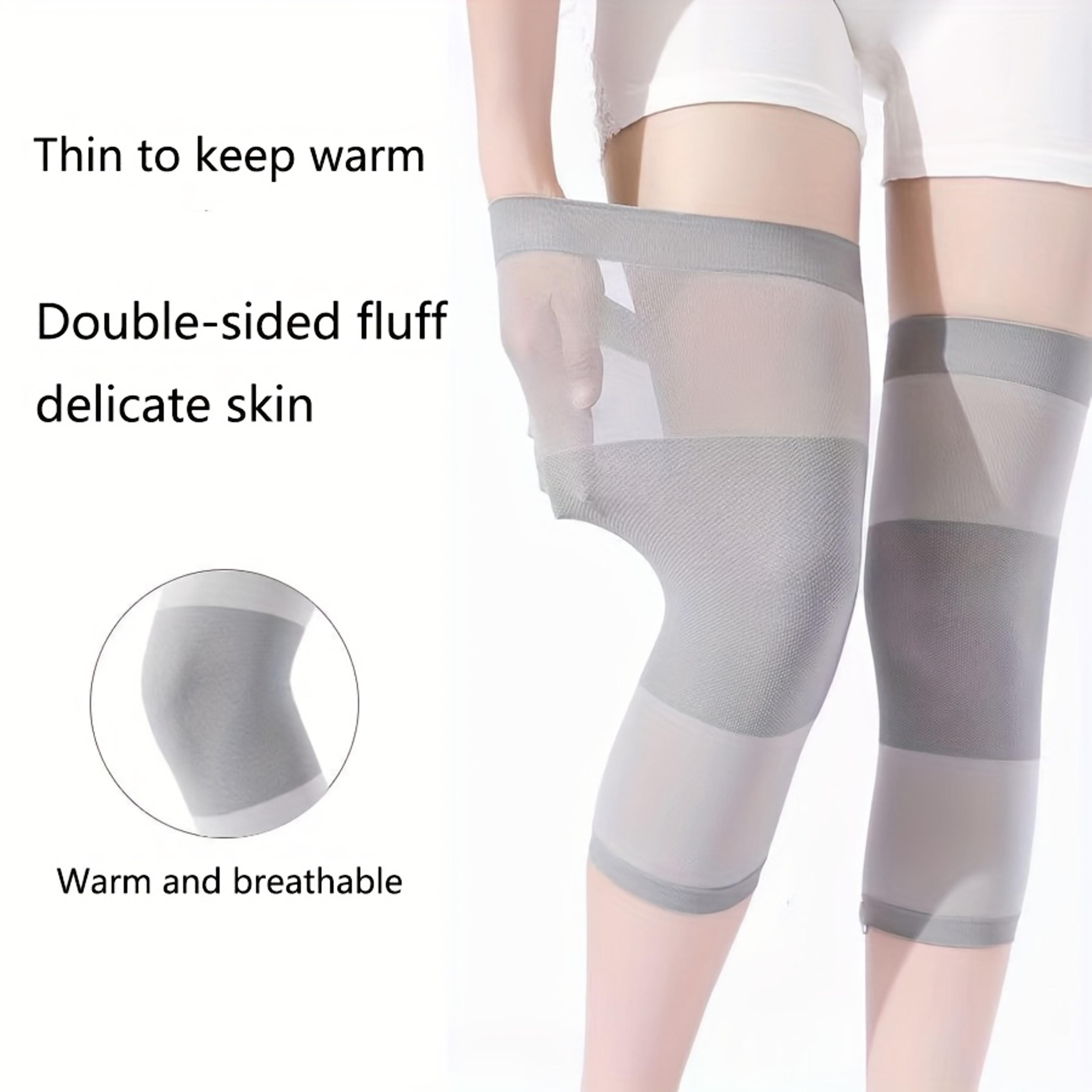 leg compression sleeves, 1 pair knee brace for men and women, knee support pads for working out, running, joint pain