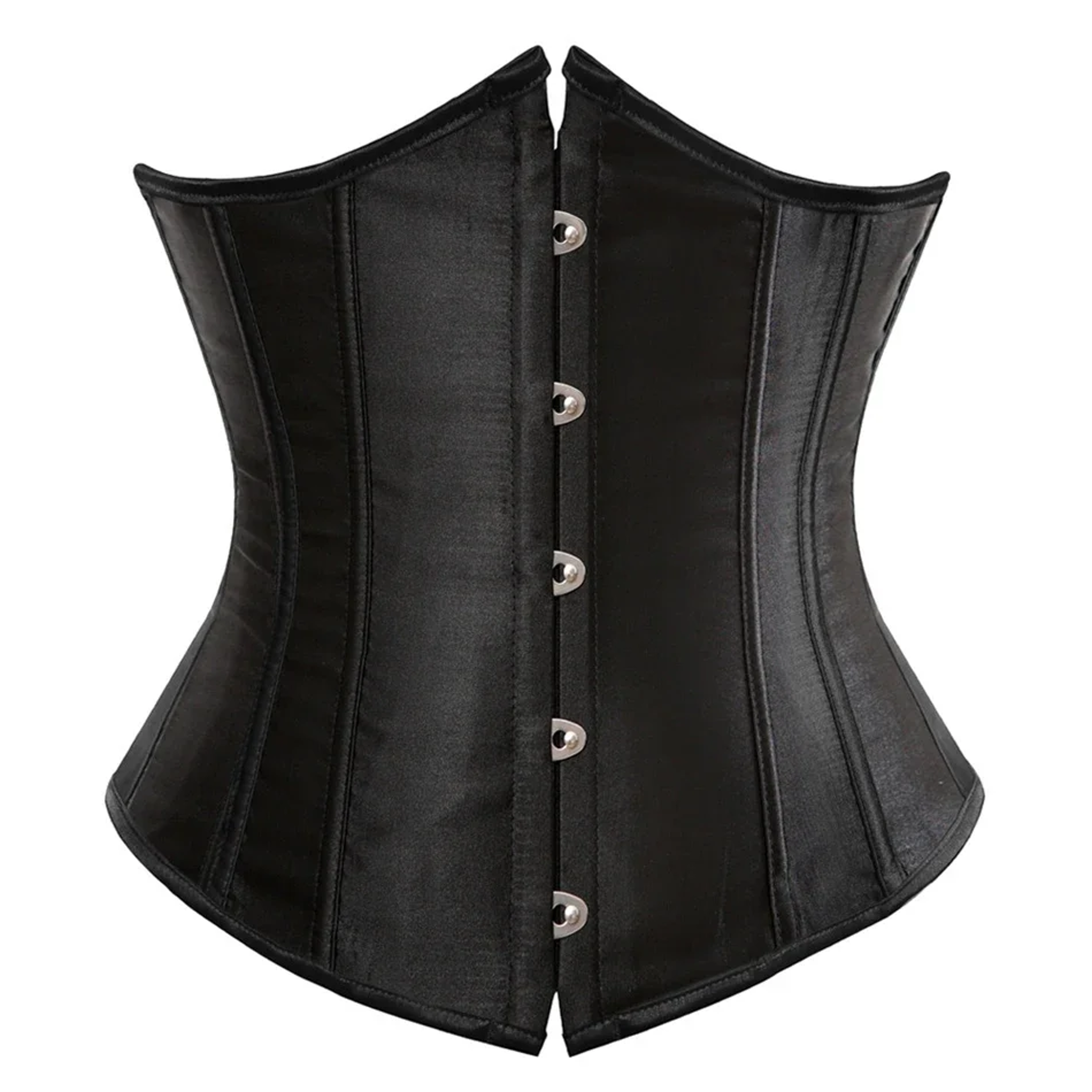 Sexy Women Underbust Corset Bustier Waist Slimming Body Shaper Steampunk Laceup Corset Top 4