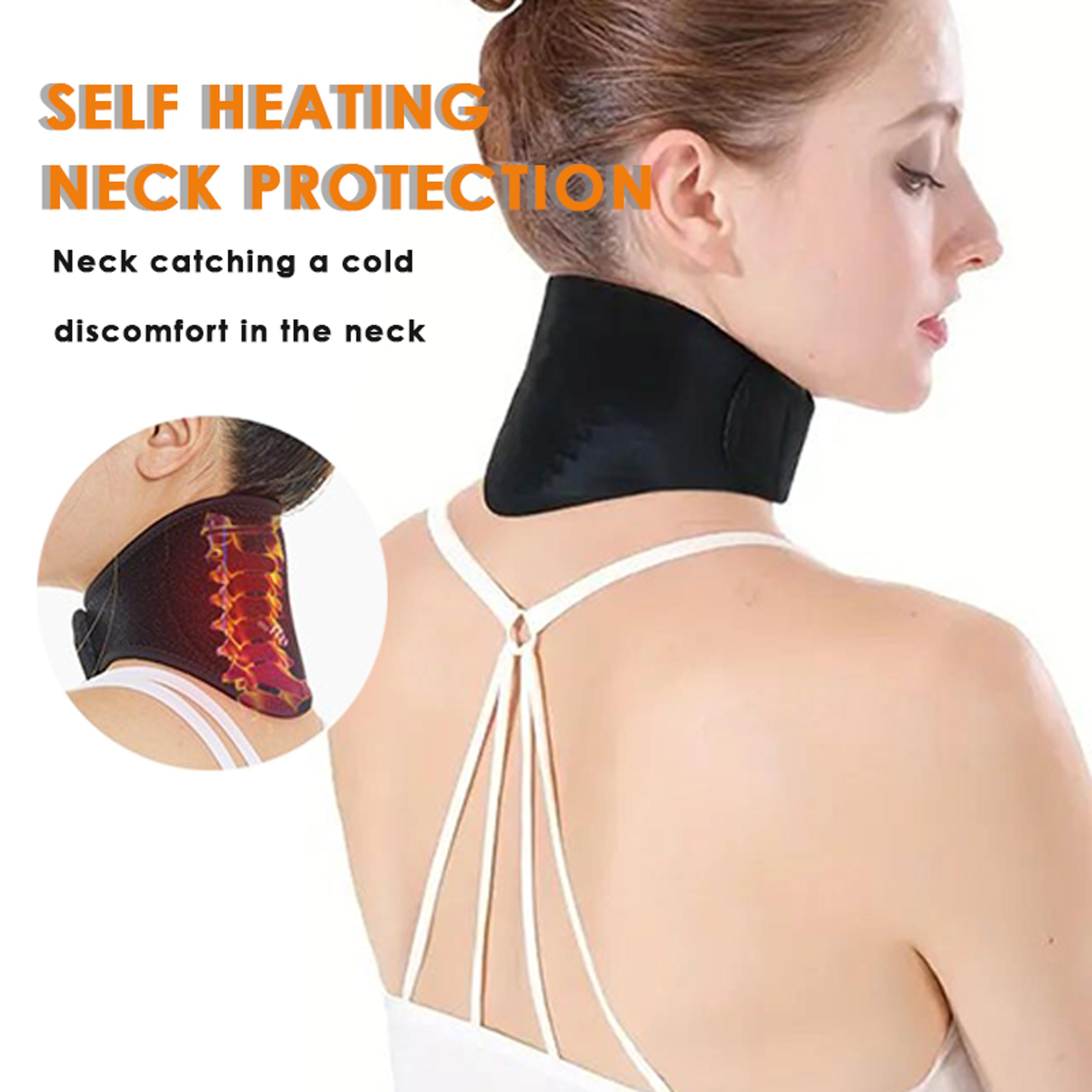 Magnetic SelfHeating Neck Support Brace Cervical Massage For Warmth And Relaxation Reusable No Elec 1