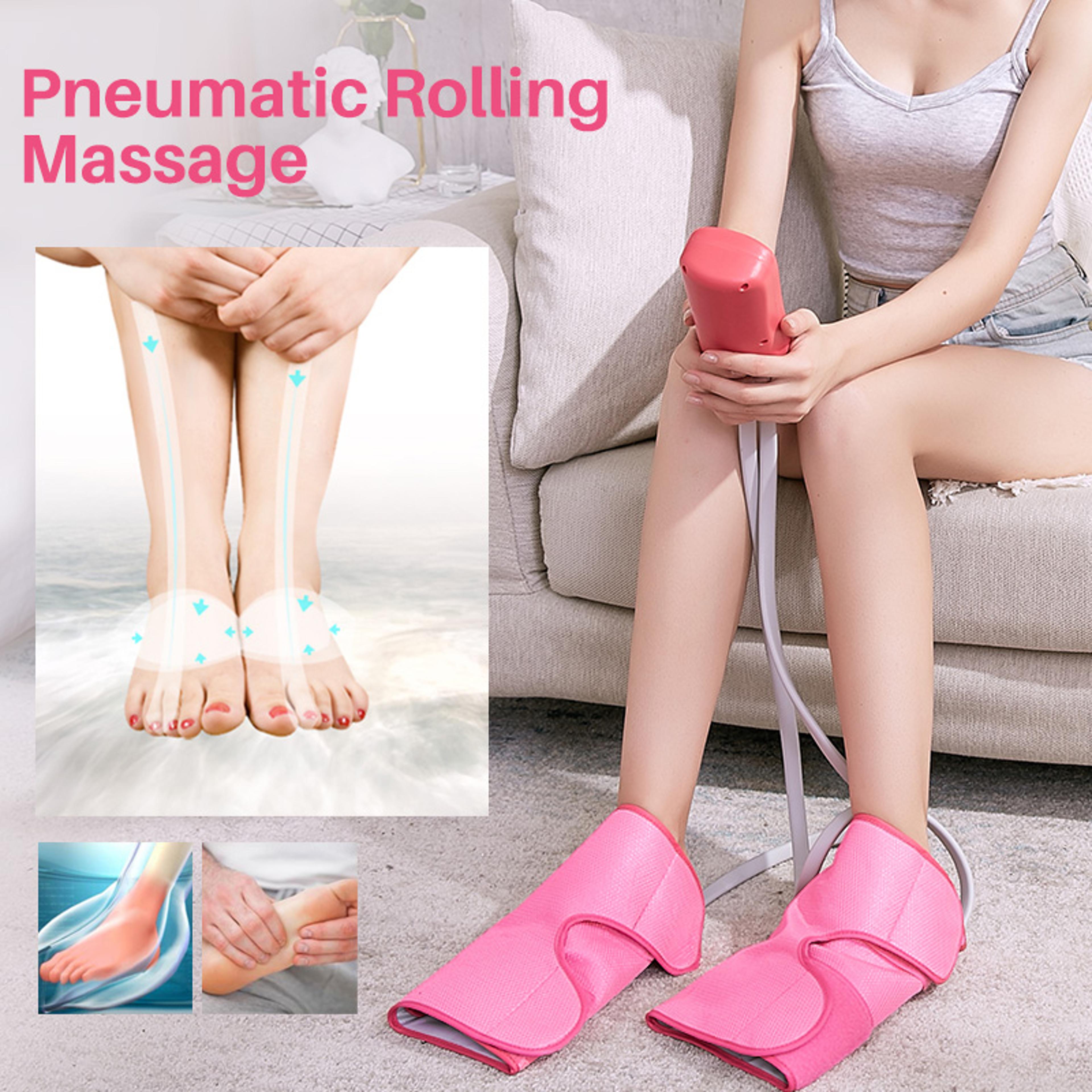 Air Compression Calf Massager With Handheld Controller Leg Massager For Circulation Pain Relief For 3