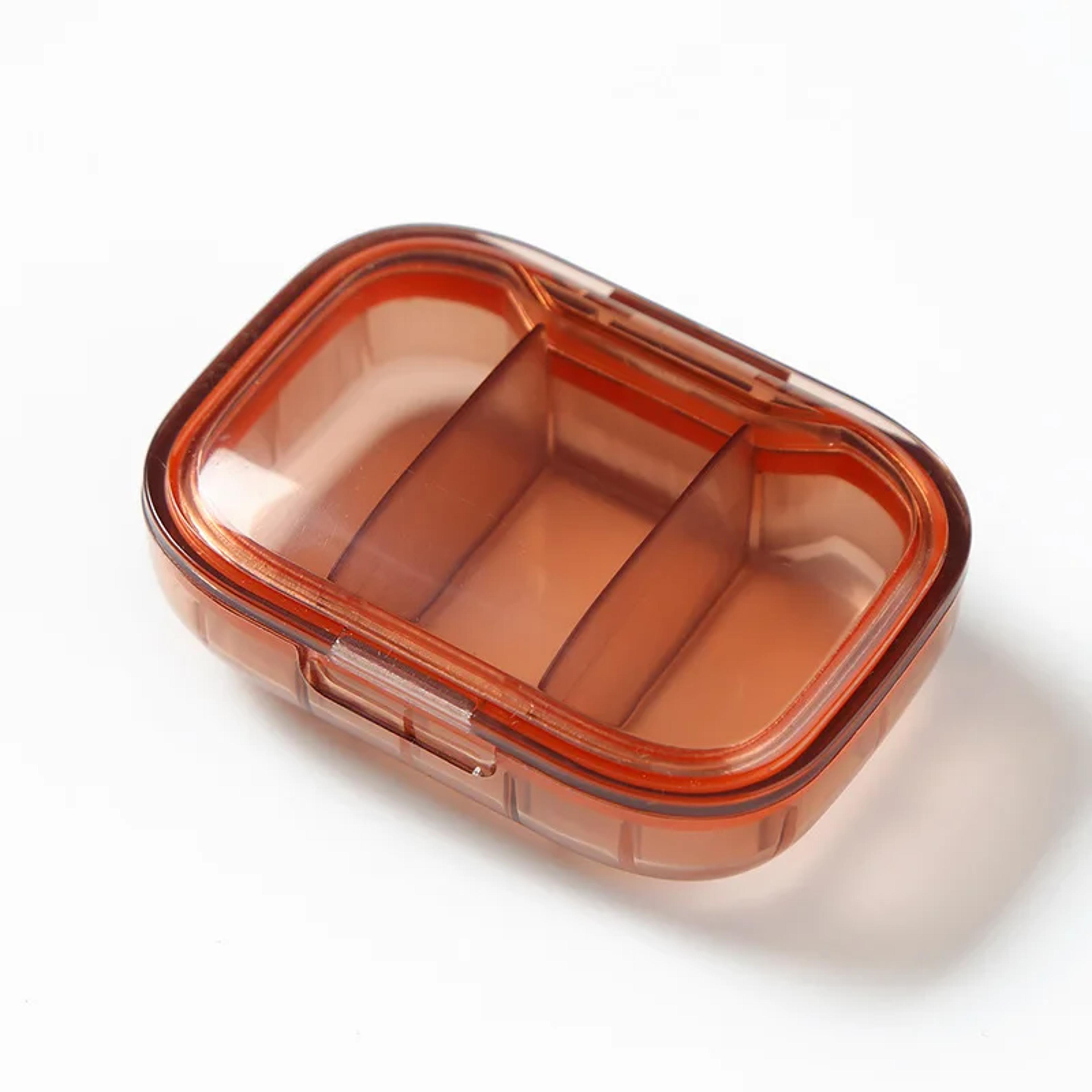 Tablet Pill Organizer Pillbox Case Container Mini Medicine Pills Box Pills Dispenser Drug Storage B 6