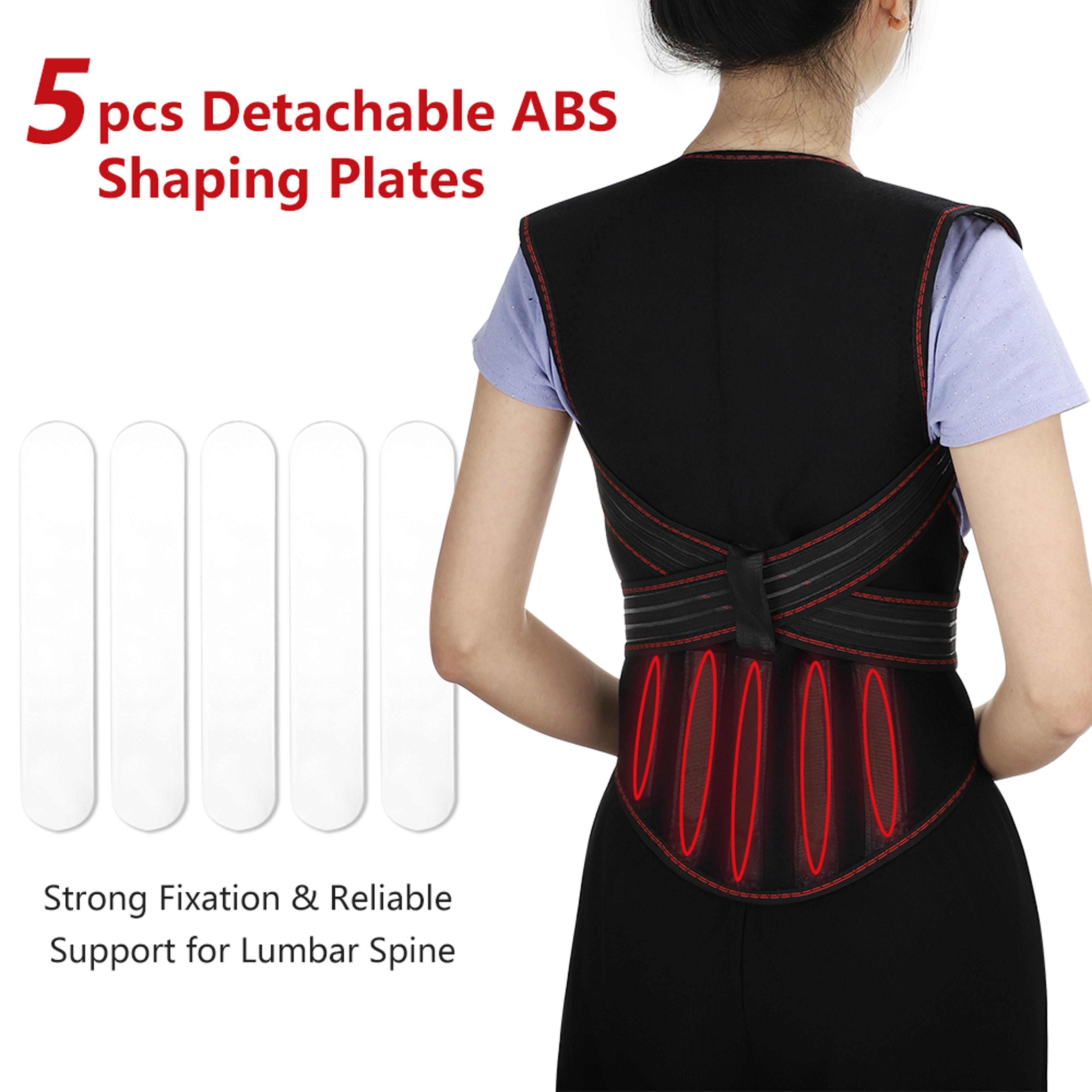 Self Heating Lumbar Pad Magnetic Back Heated Vest Posture Corrector Waist Brace Corset For Back Sho 4