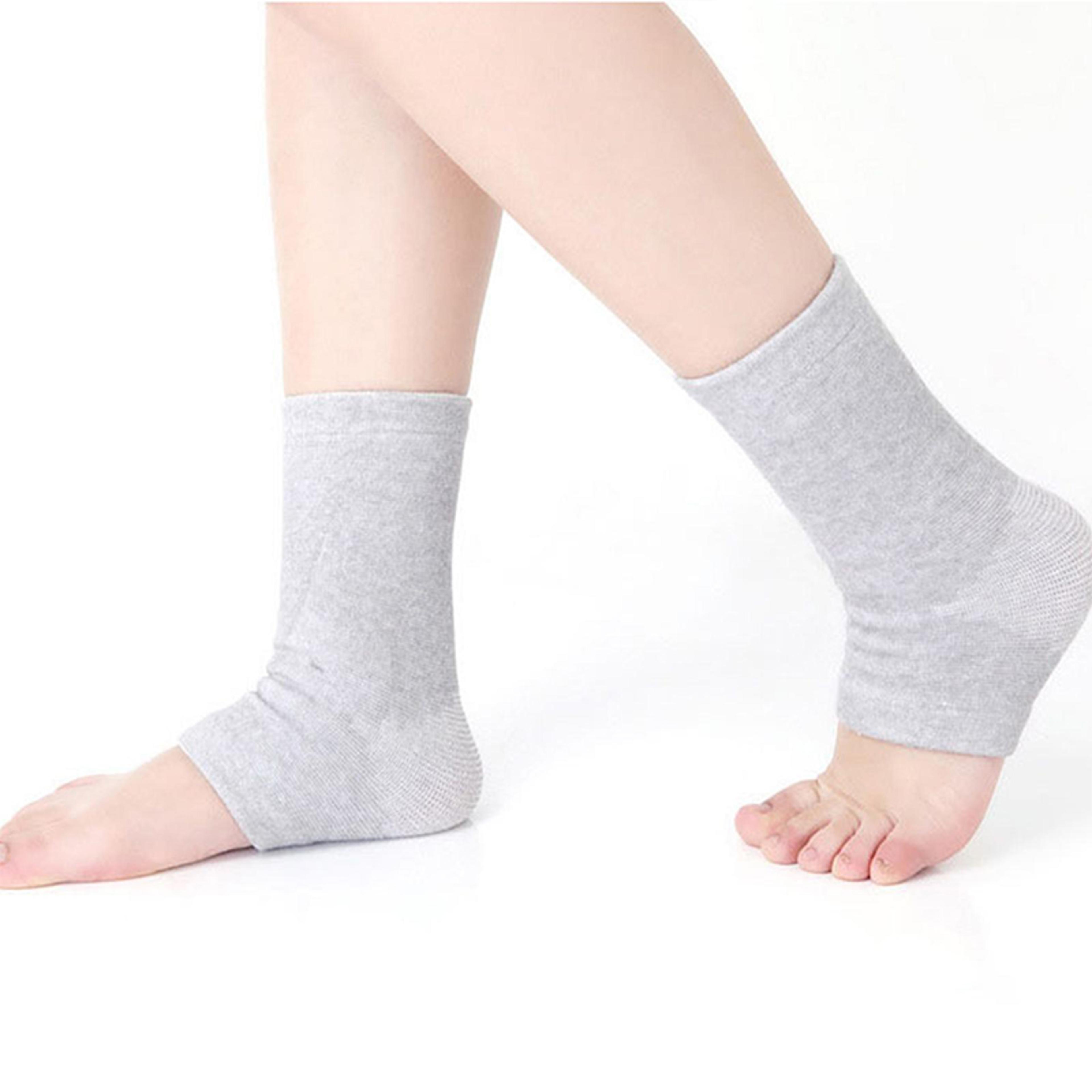 anti fatigue bamboo charcoal fiber foot sleeves, pain relief, compression arch and heel support