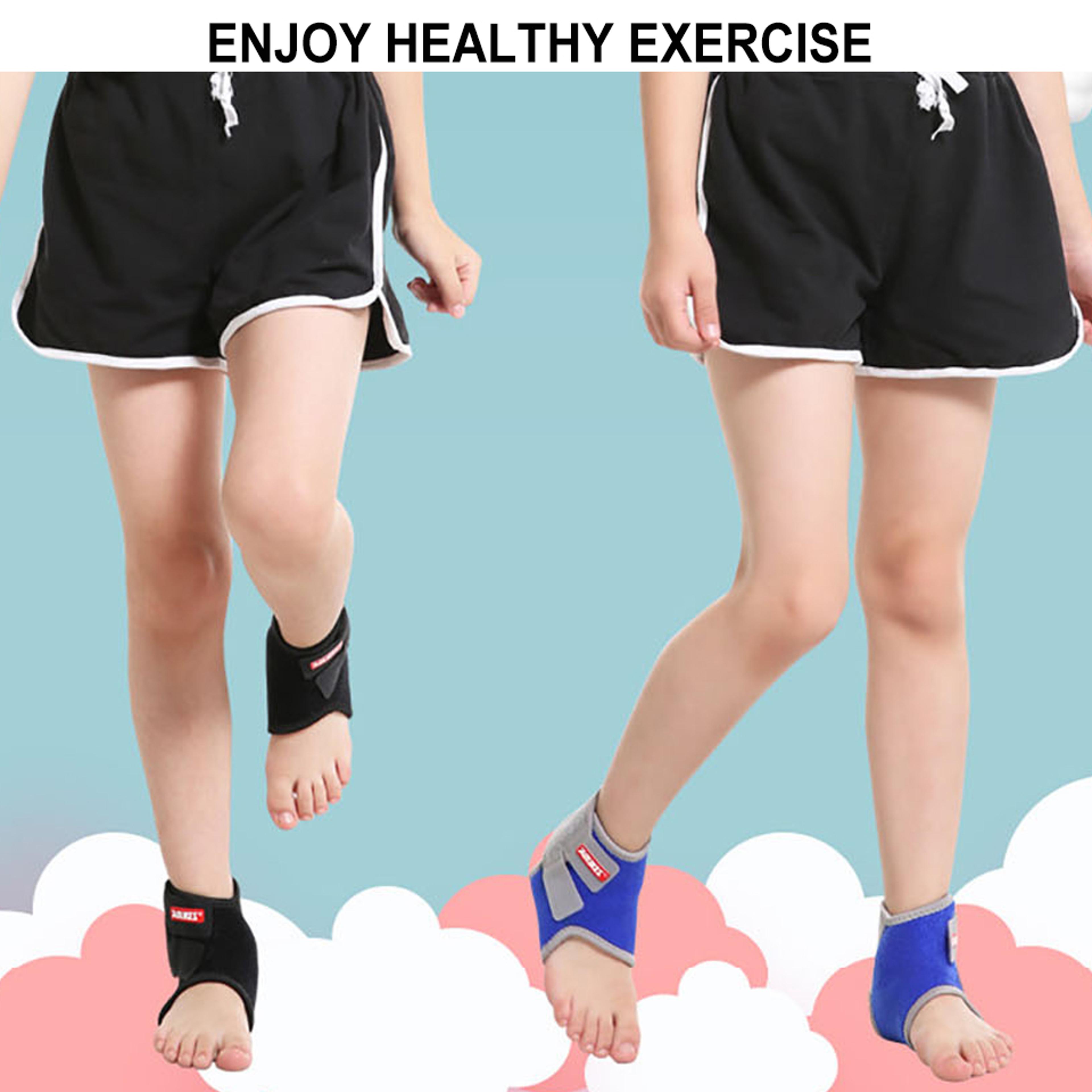 Sport Ankle Brace Support 1 Pair New Kids Ankle Strap Guard Protector For Football Gym Dance Cyclin 1