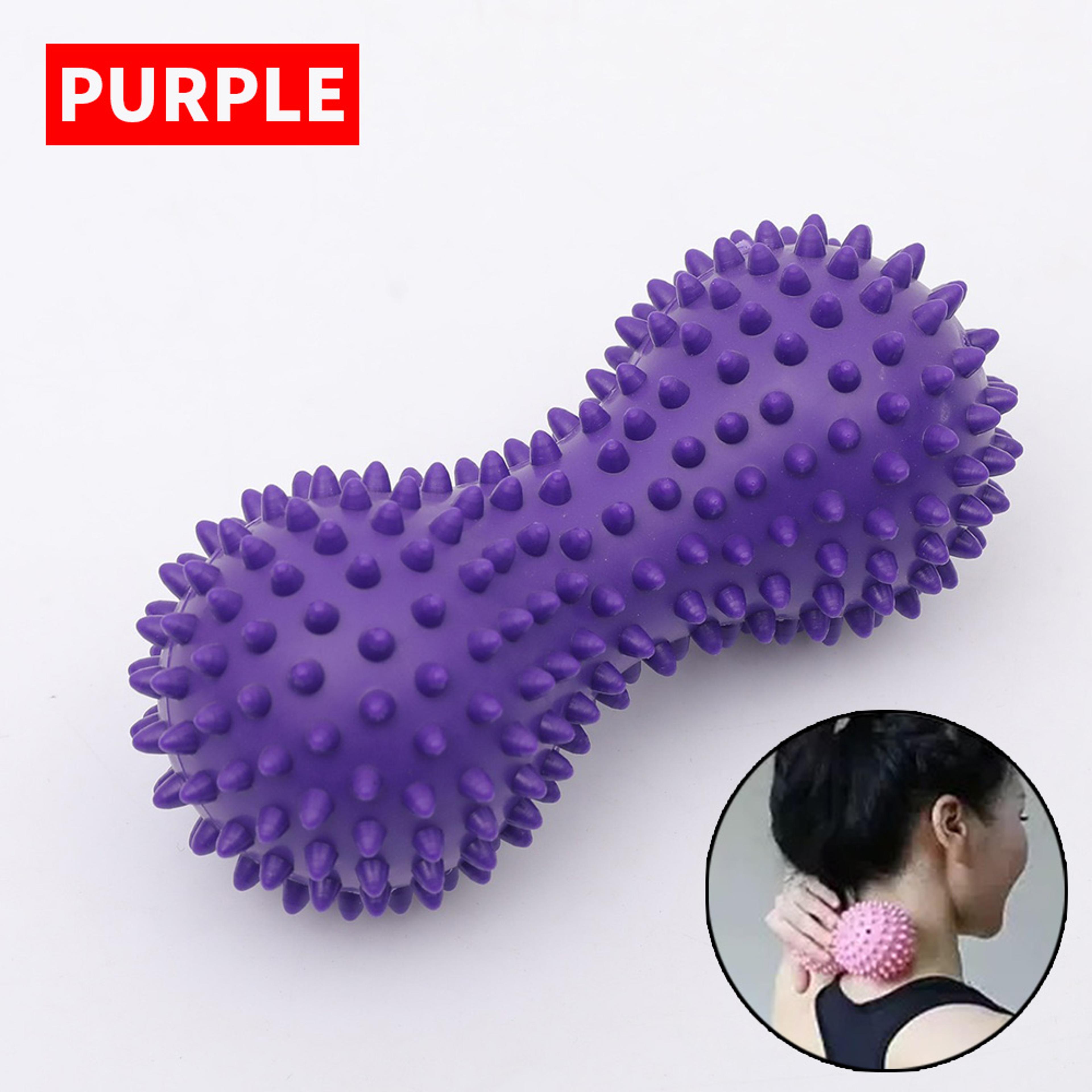 Myofascial Ball For Foot Fasciitis Peanut Double Spike Ball Foot Massage Roller Fitness Ball Back A 4