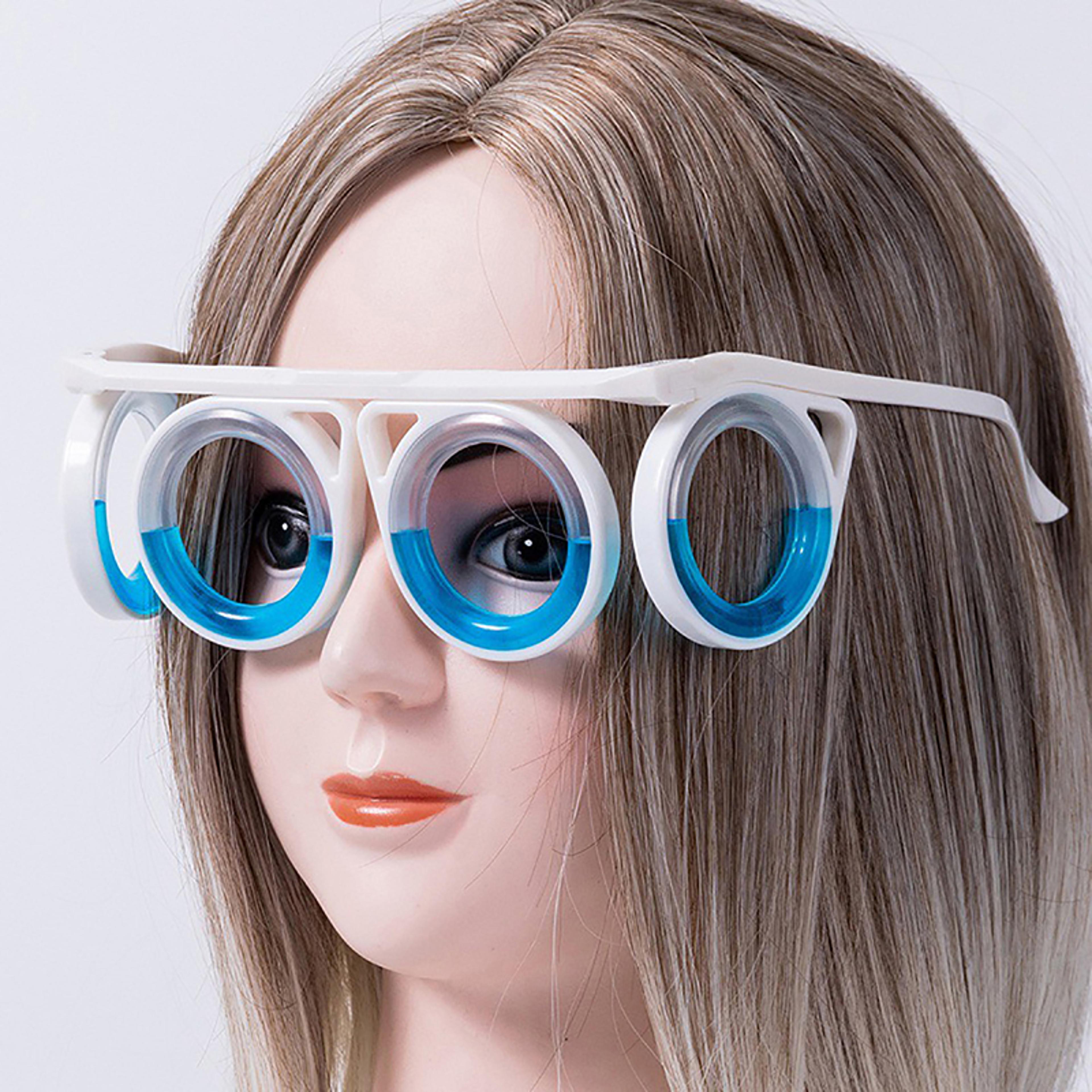 Portable AntiSickness Glasses For Children Adult AntiMotion Sickness Liquid Glasses Lensless Drivin