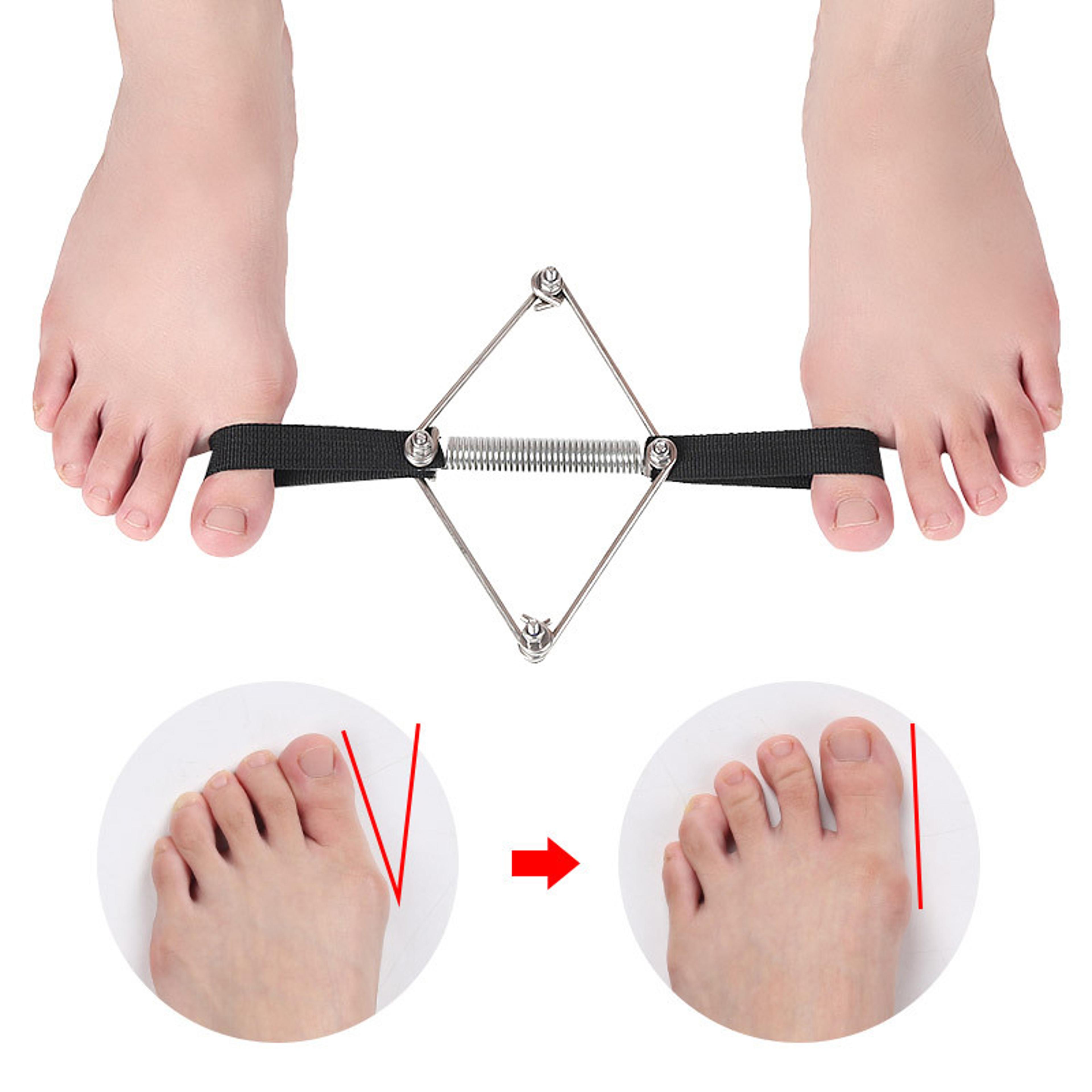 Hallux Valgus Toe Straightener Foot Stretch Recovery Training Exerciser Strap Thumb Elastic Band Fo 1