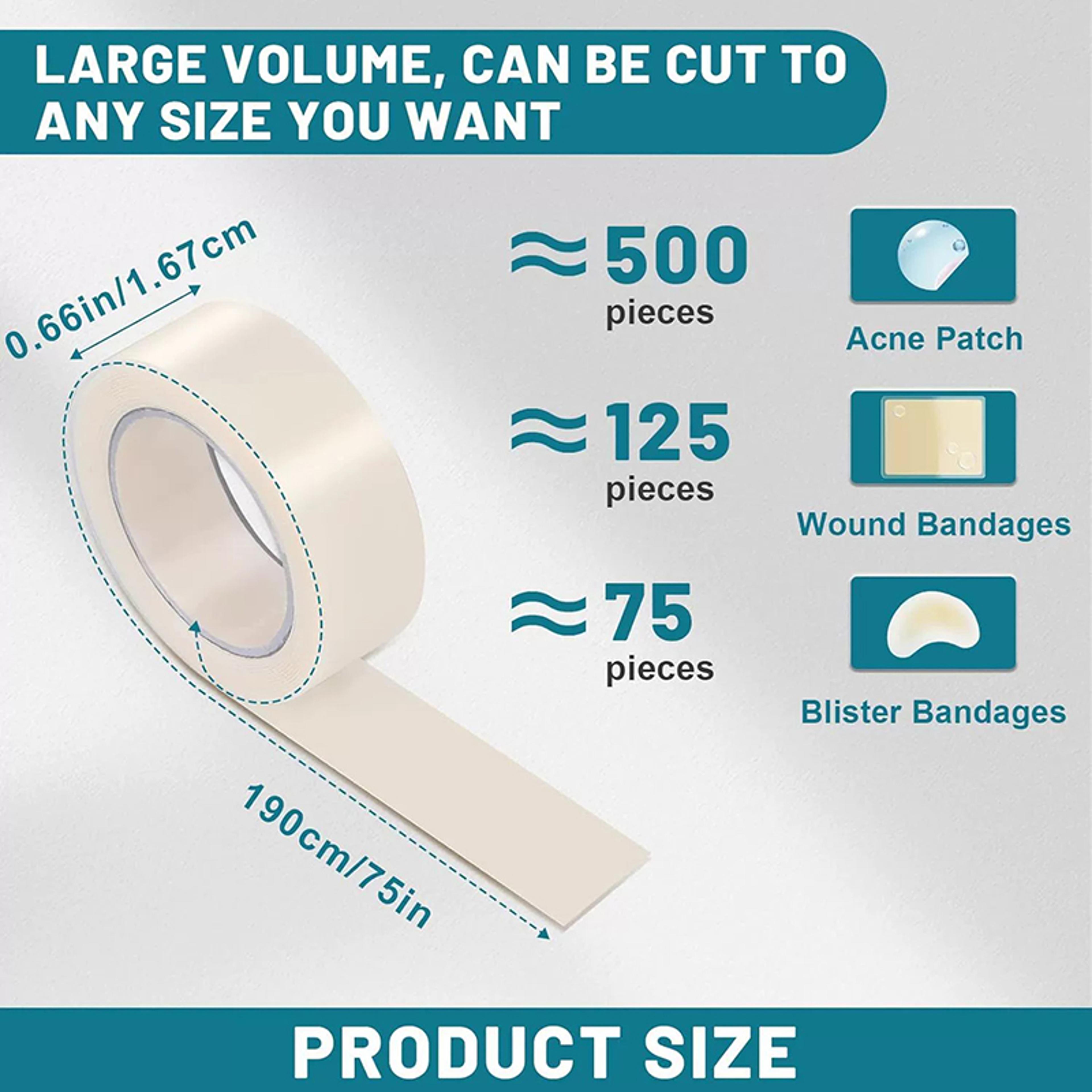 Hydrocolloid Patch Bandages With SelfAdhesive Hydrocolloid Roll For Wound Care Highly Absorbent Bed 5