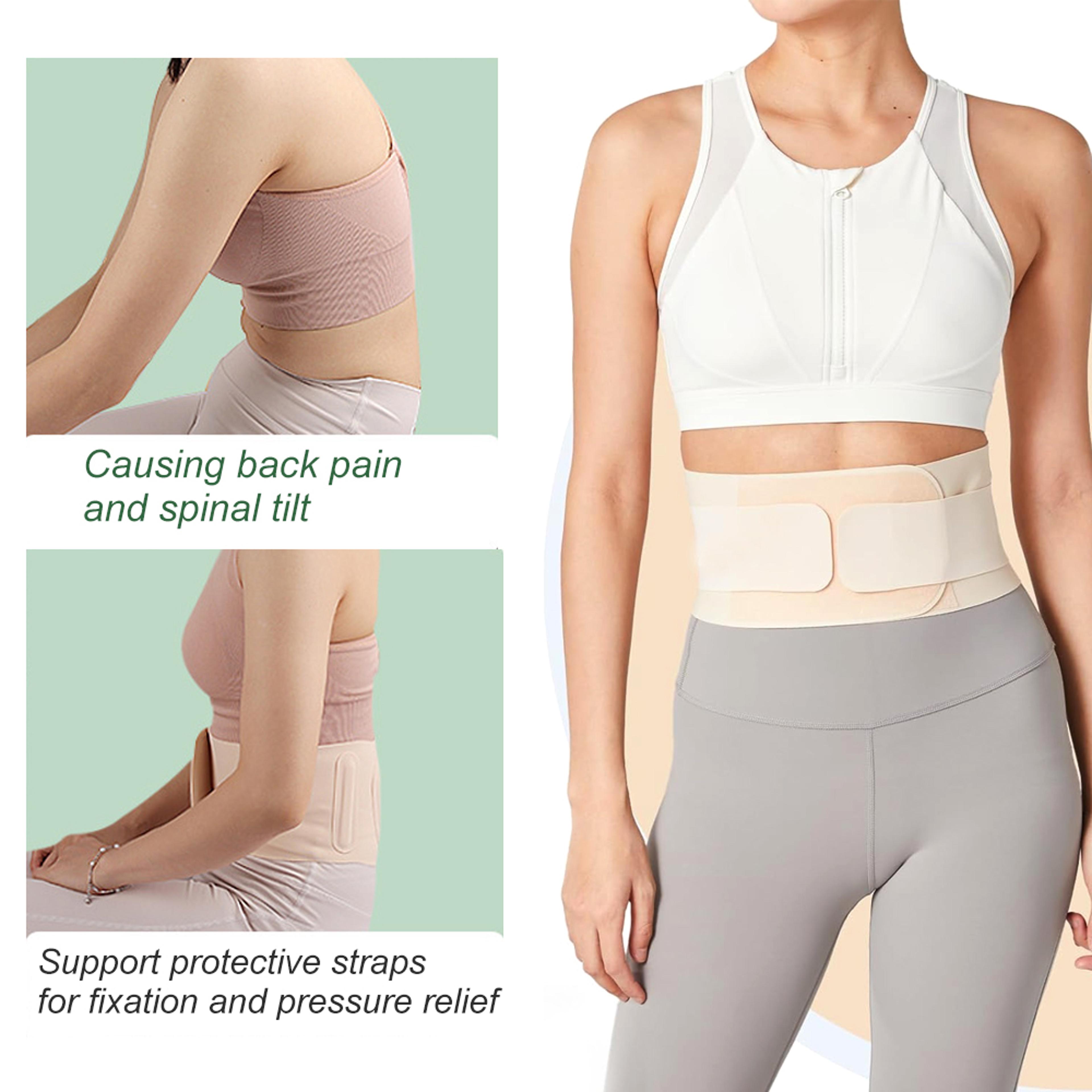 Lumbar Support Belt For Men And Women Waist Support For Lower Back Pain Relief Lightweight Thin Bac 2