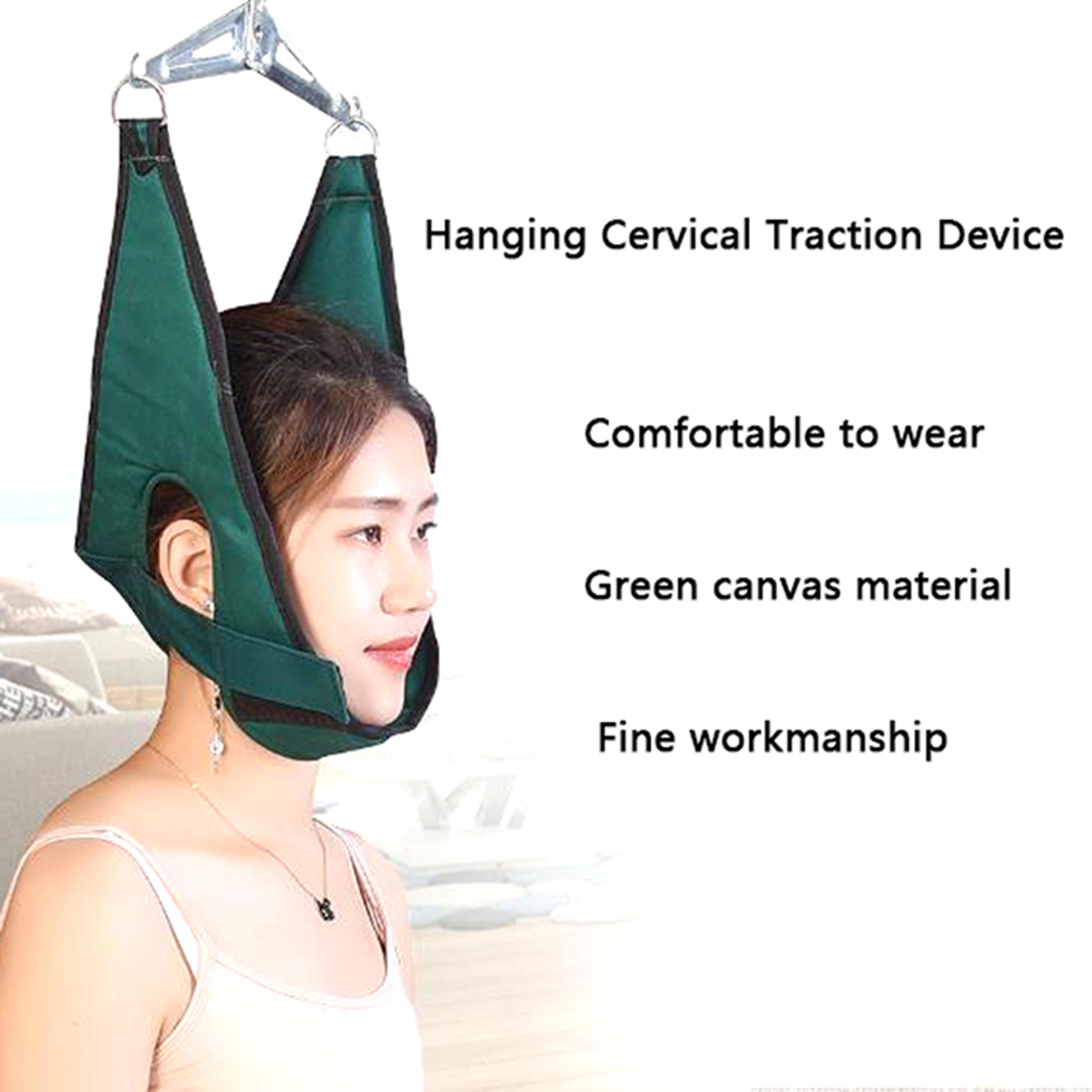Neck Stretcher Cervical Traction Belt Vertebrae Recovery Support Health Care Fixing Straps Adjustab 2