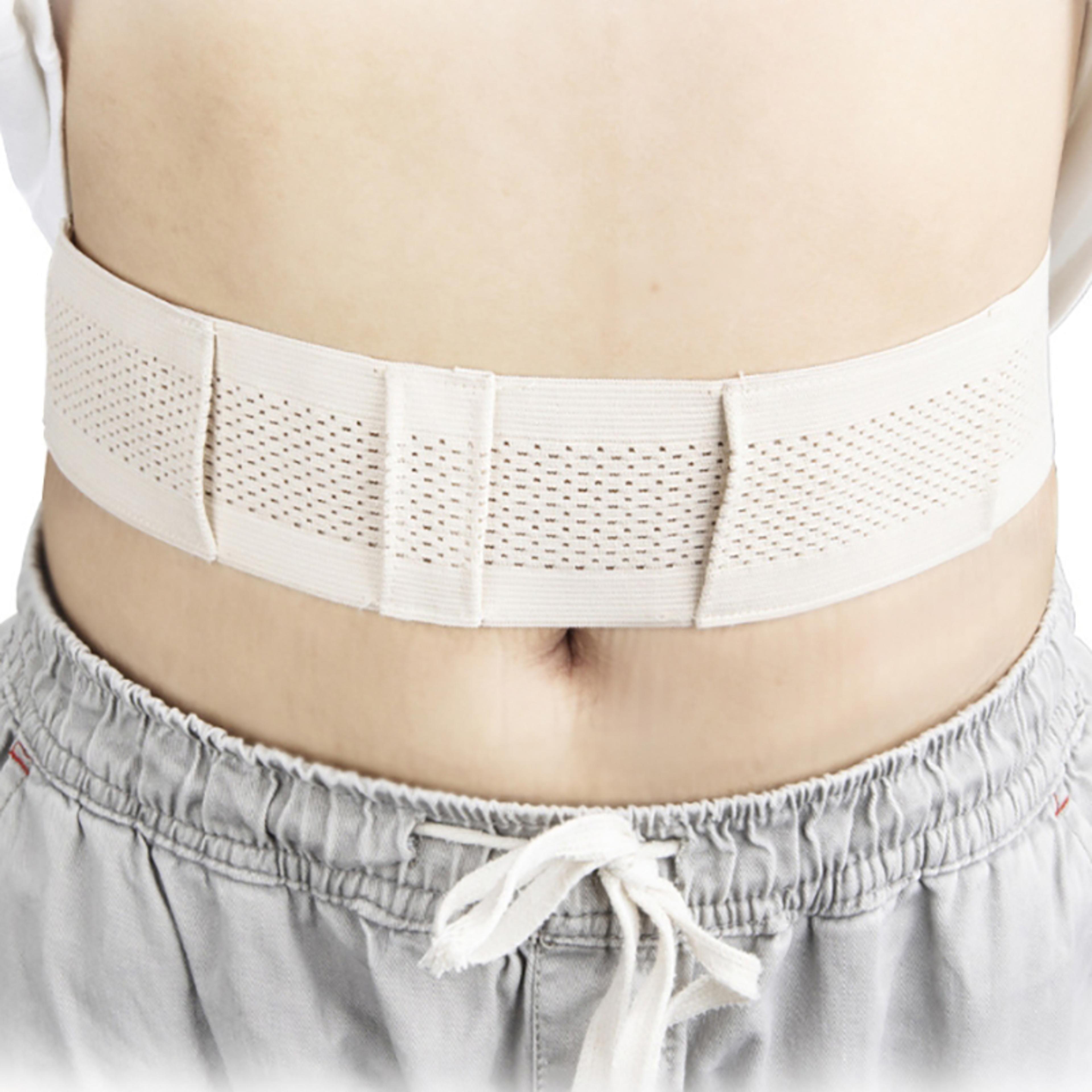 Adjustable Abdominal Belt Catheter Protector Peritoneal Dialysis Waist Belt Fixation Device Back Su 0