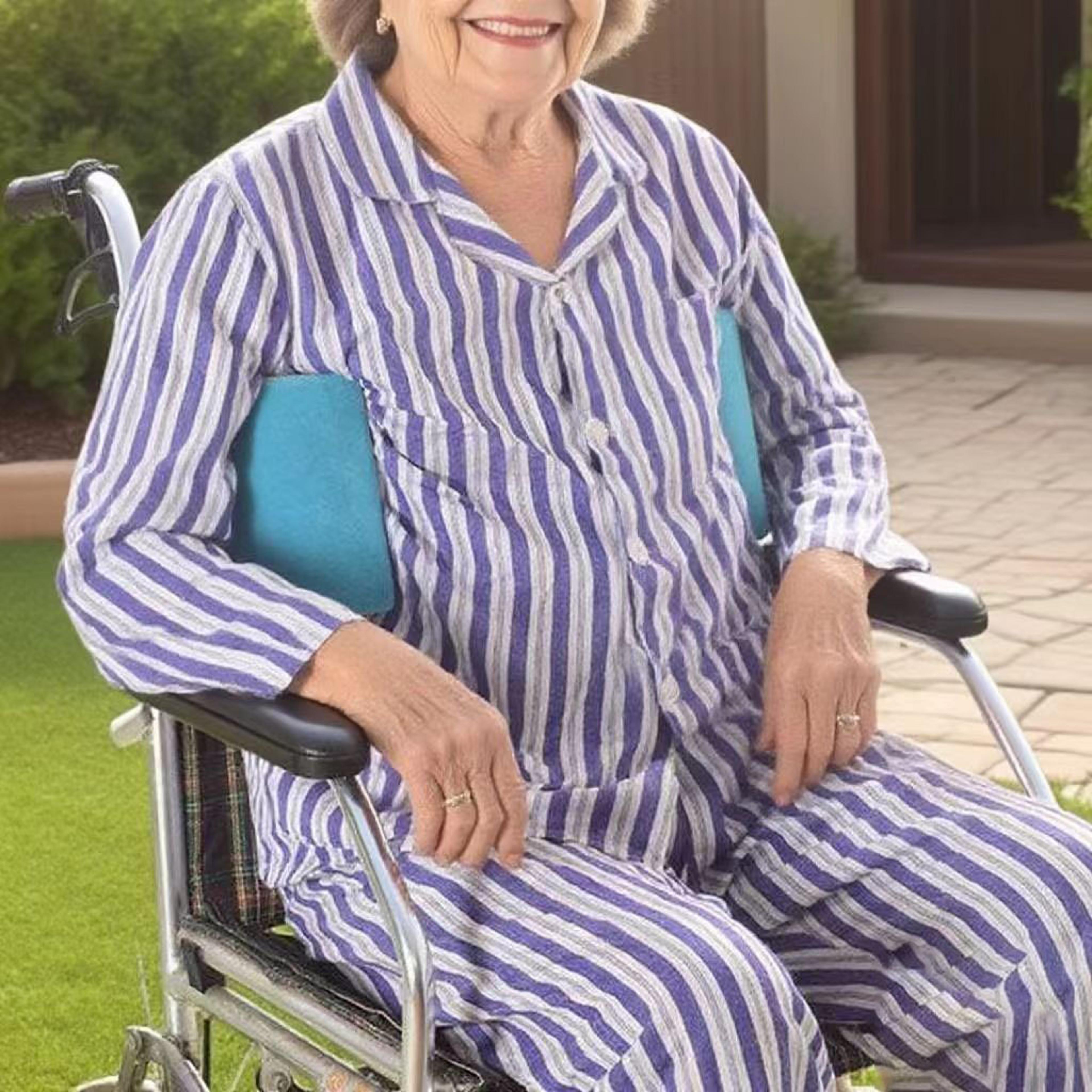 AntiSide Pillow Cushion For Elderly Adjustable Wheelchair Cushion Back Support Cushion For Comforta 3