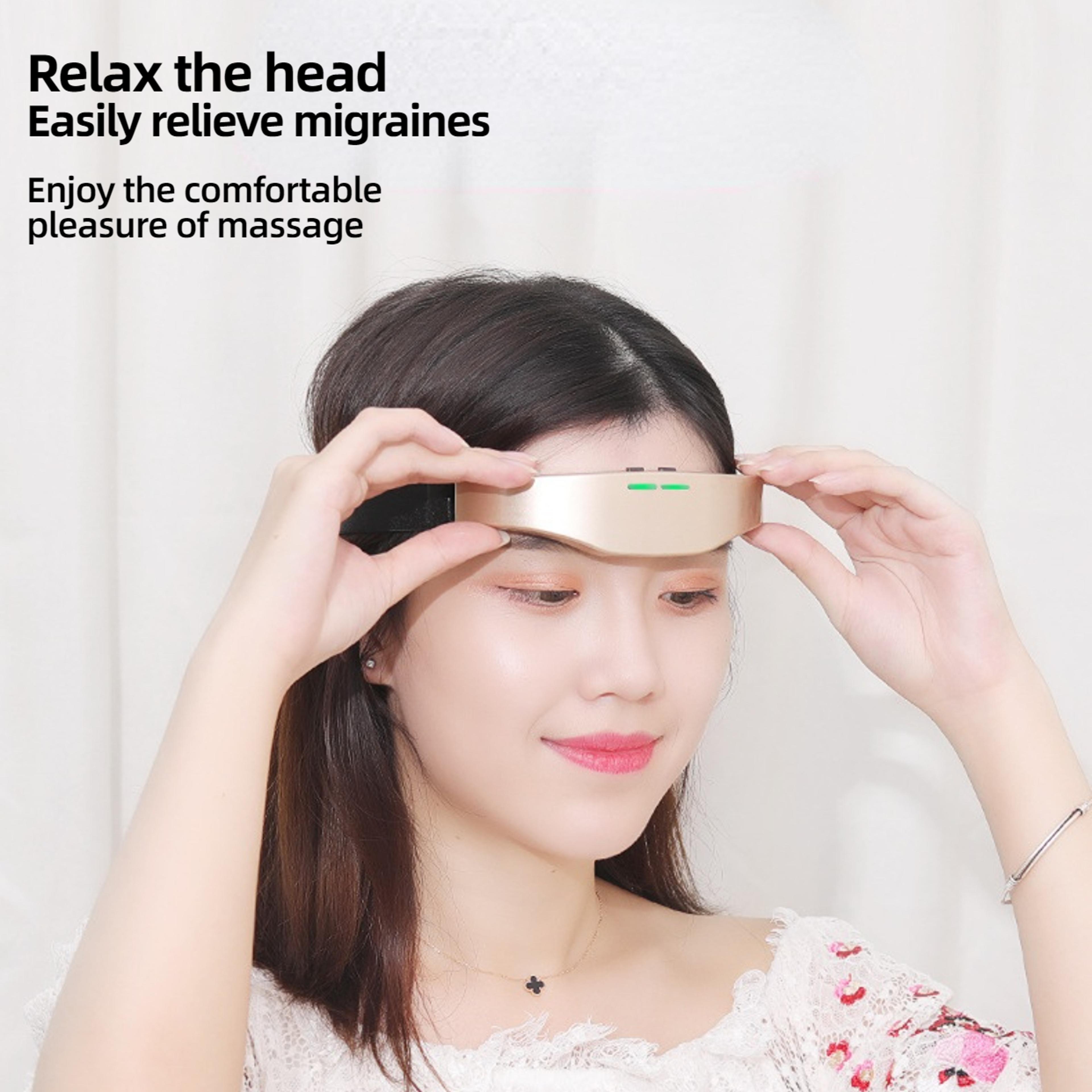 Brain Stimulator Therapy Machine Migraine And Headache Relief Electric Head Massager Relax Sleep Ca 2