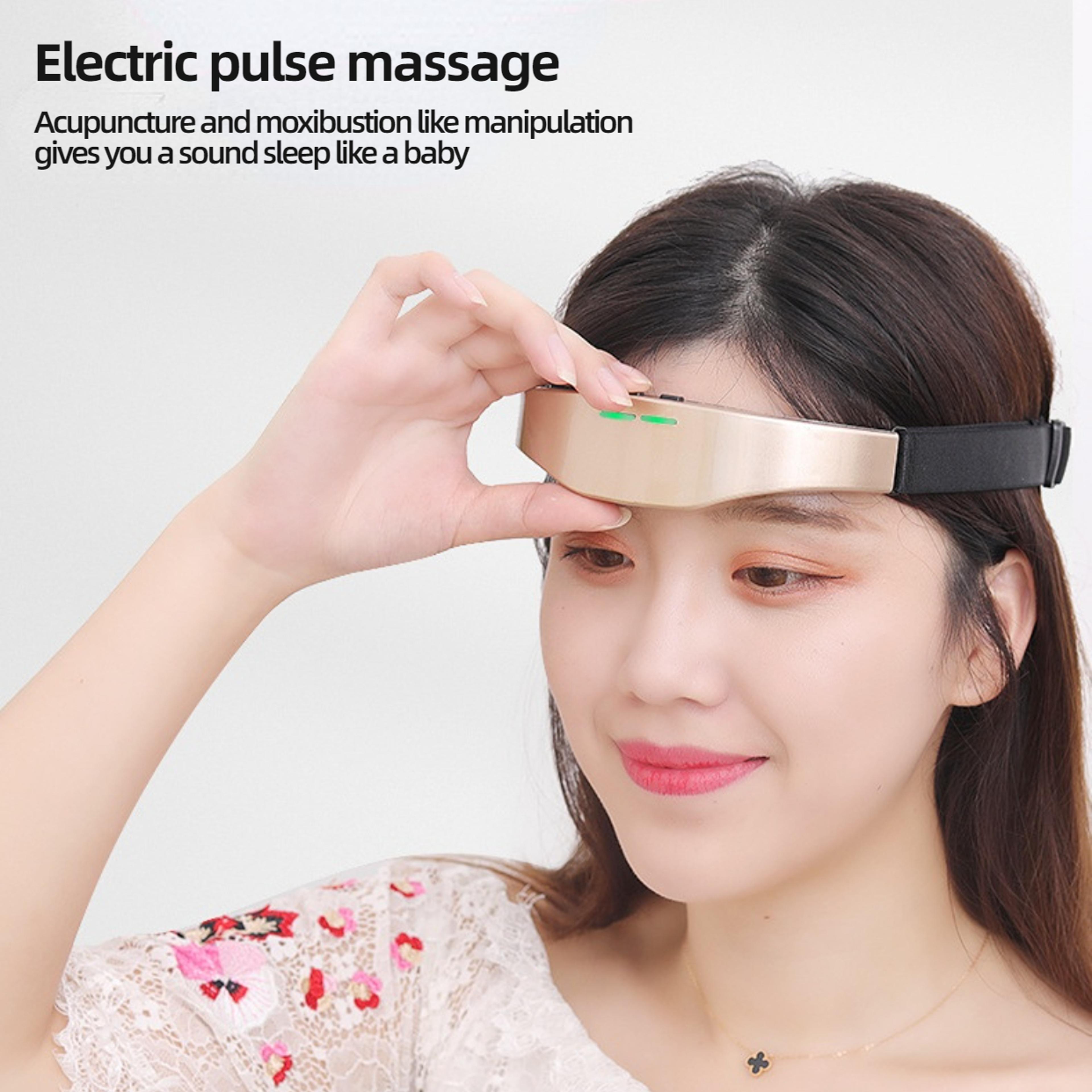 Brain Stimulator Therapy Machine Migraine And Headache Relief Electric Head Massager Relax Sleep Ca 4