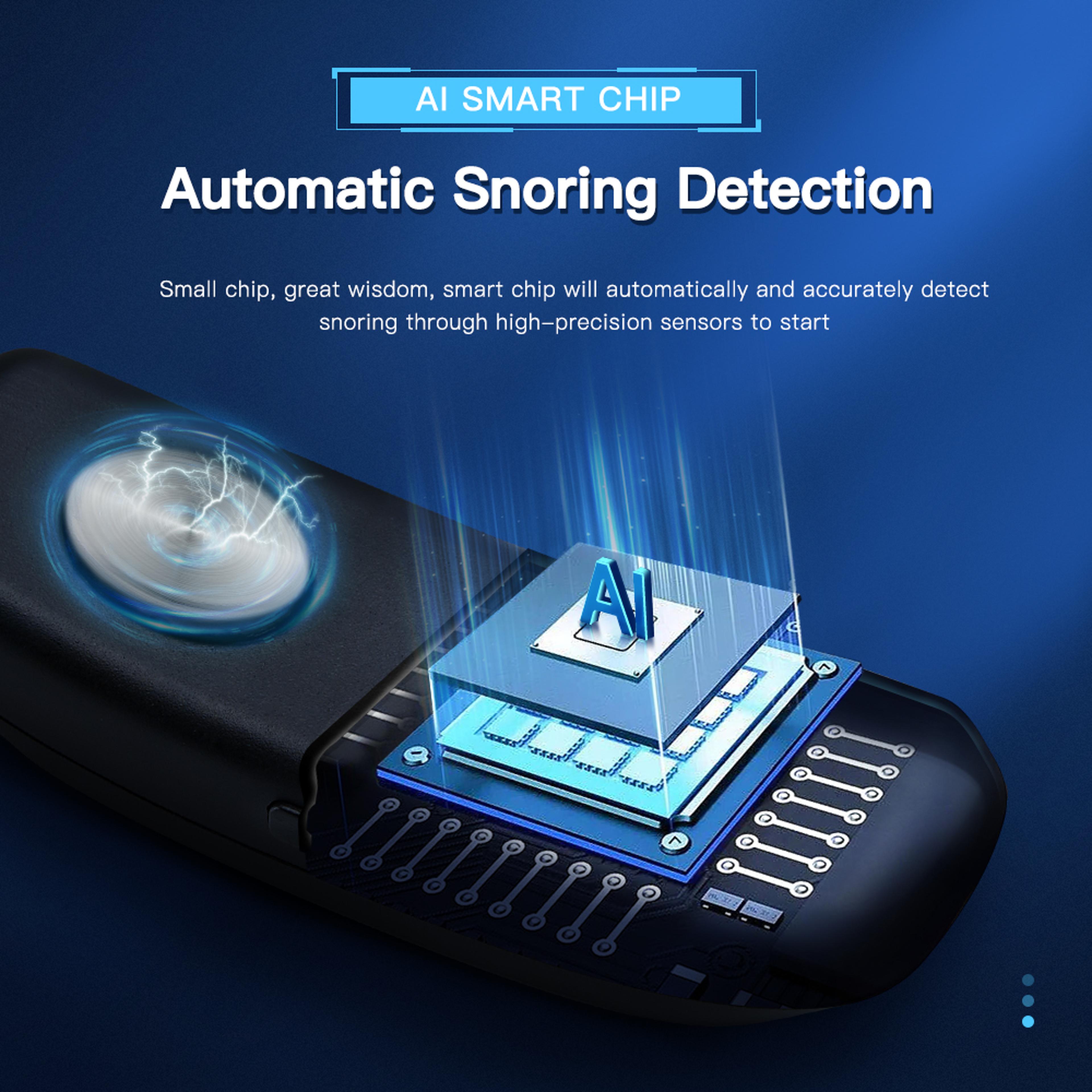 Sleep Well Stop Snore Device EMS Pulse Comfortable Aid Smart USB Anti Snoring Sleep Apnea Health Ca
