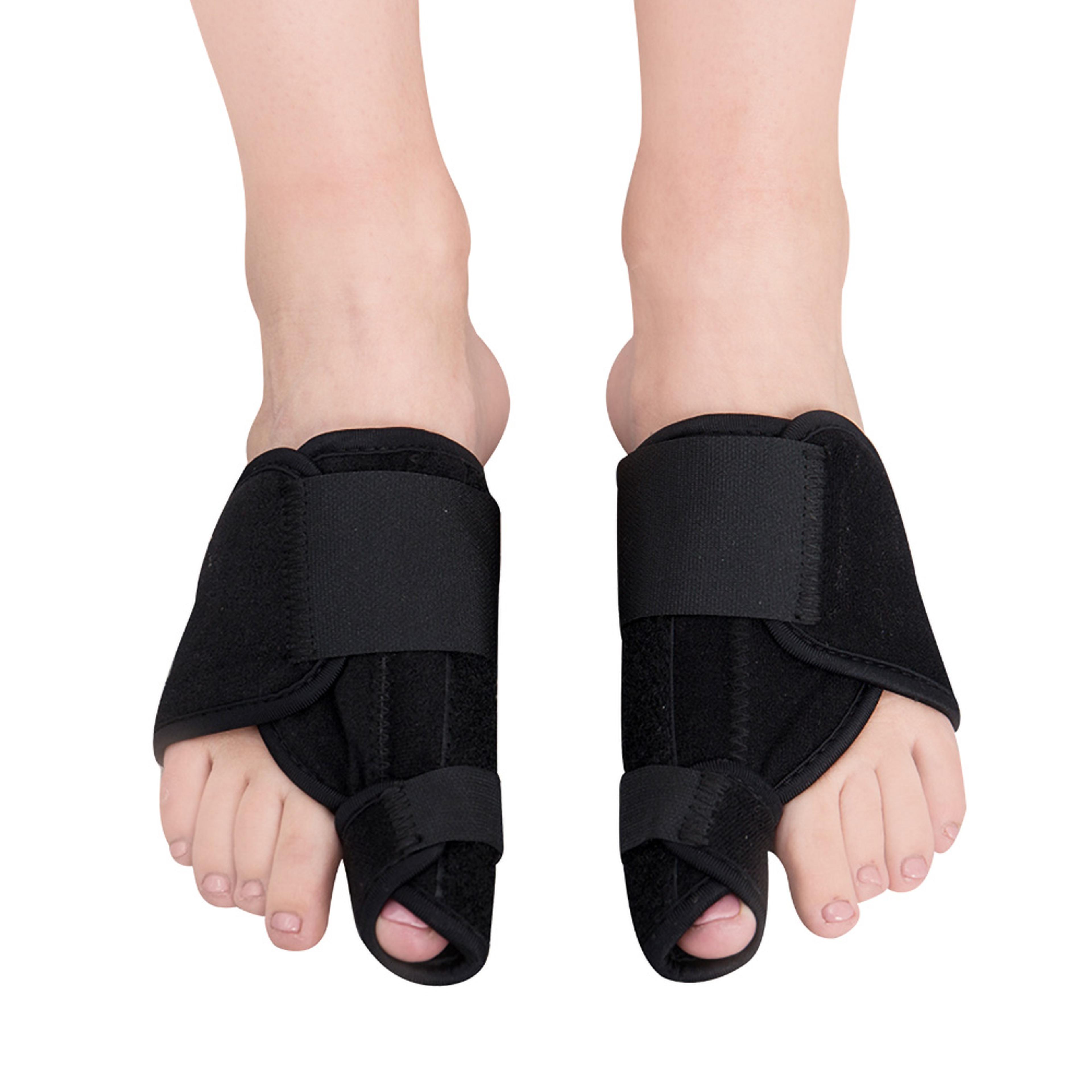 Toe Separator Splint 2pcs Soft Bunion Corrector Hallux Valgus Correction System Device Foot Care Pe 0