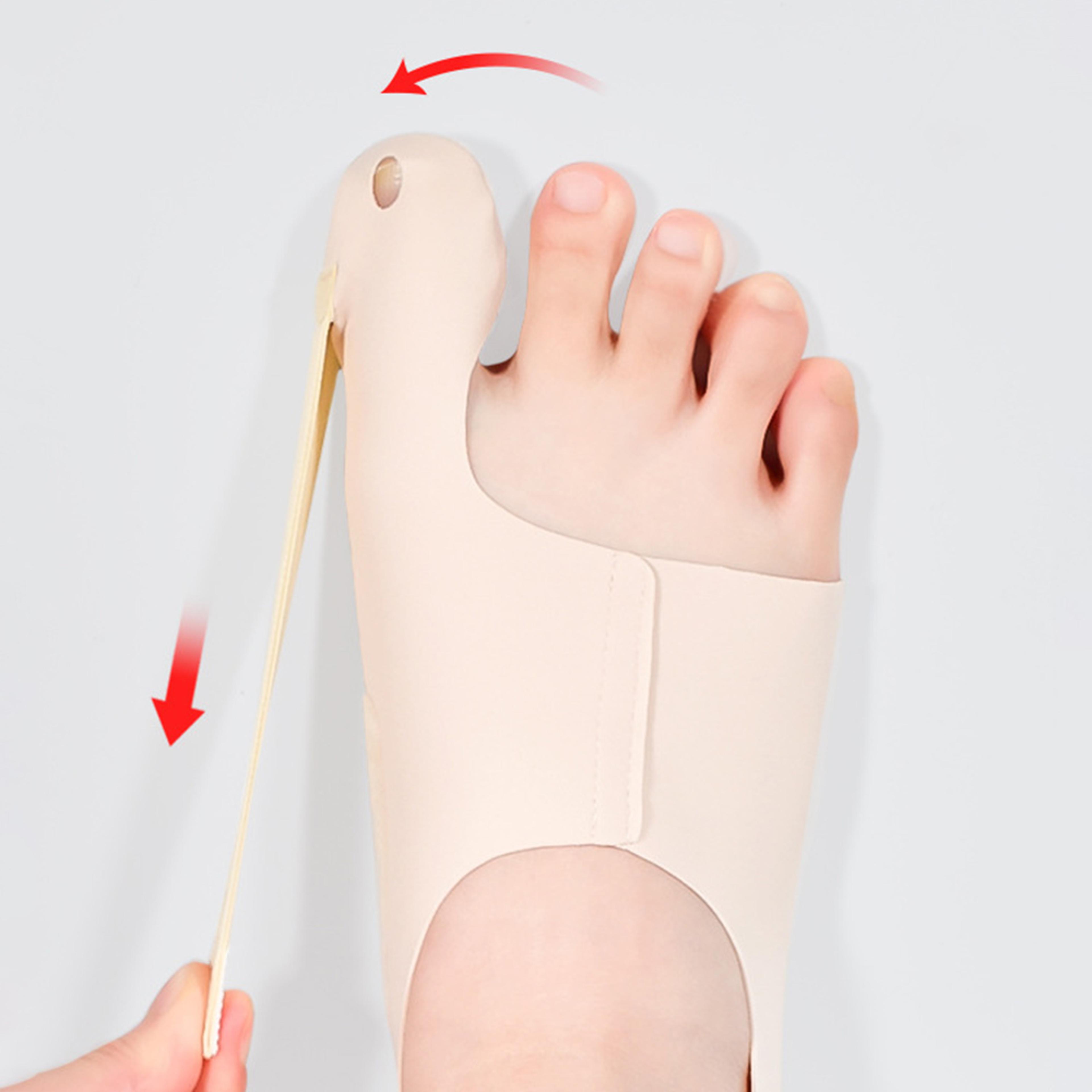 Adjustable Orthopedic Socks Big Toe Bunion Corrector Toes Separator For Pain Relief Hallux Valgus F 0