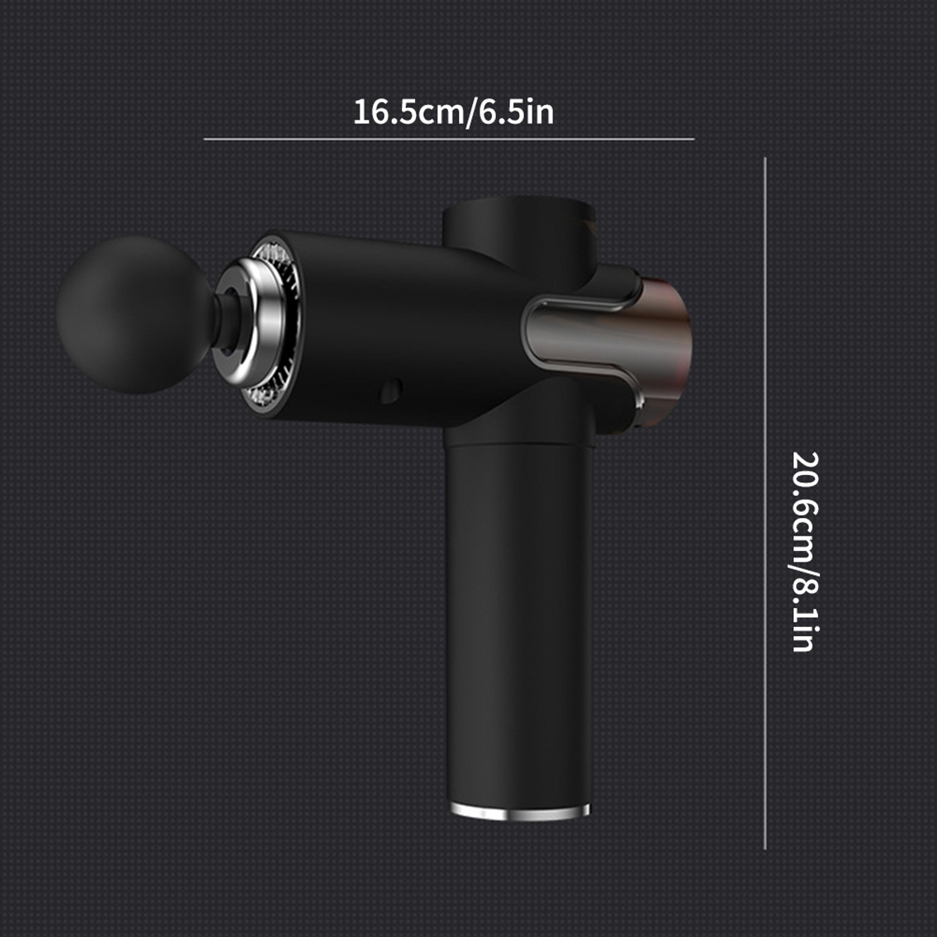 Four Headed Muscle Massager Tool Silent Fascia Gun For Relaxation And Recovery Deep Tissue Percussi 4