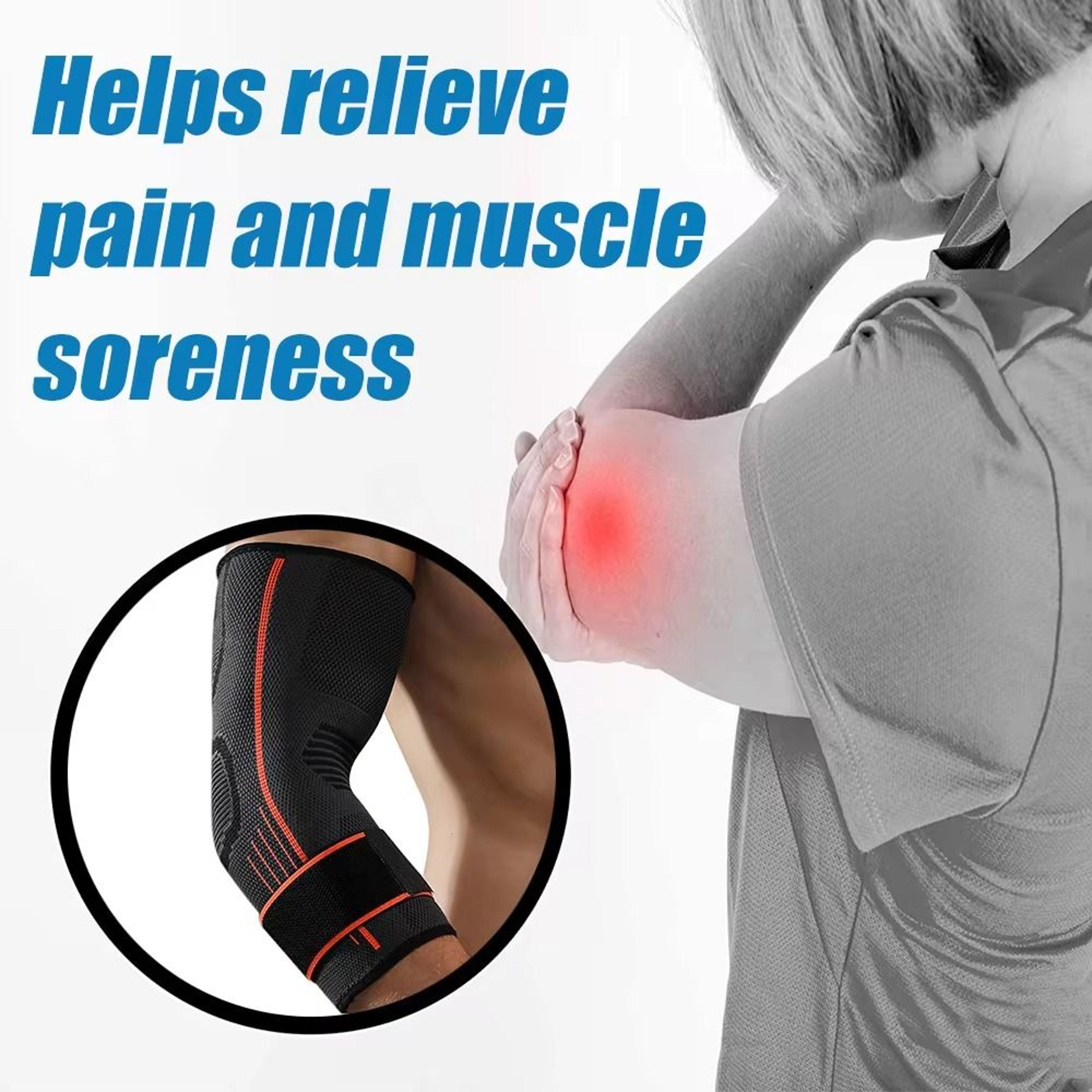 Brace Arm Warmers Elbow Compression Sleeve Support Arthritis Bandage Arm Pads Stretch Safety Access 2