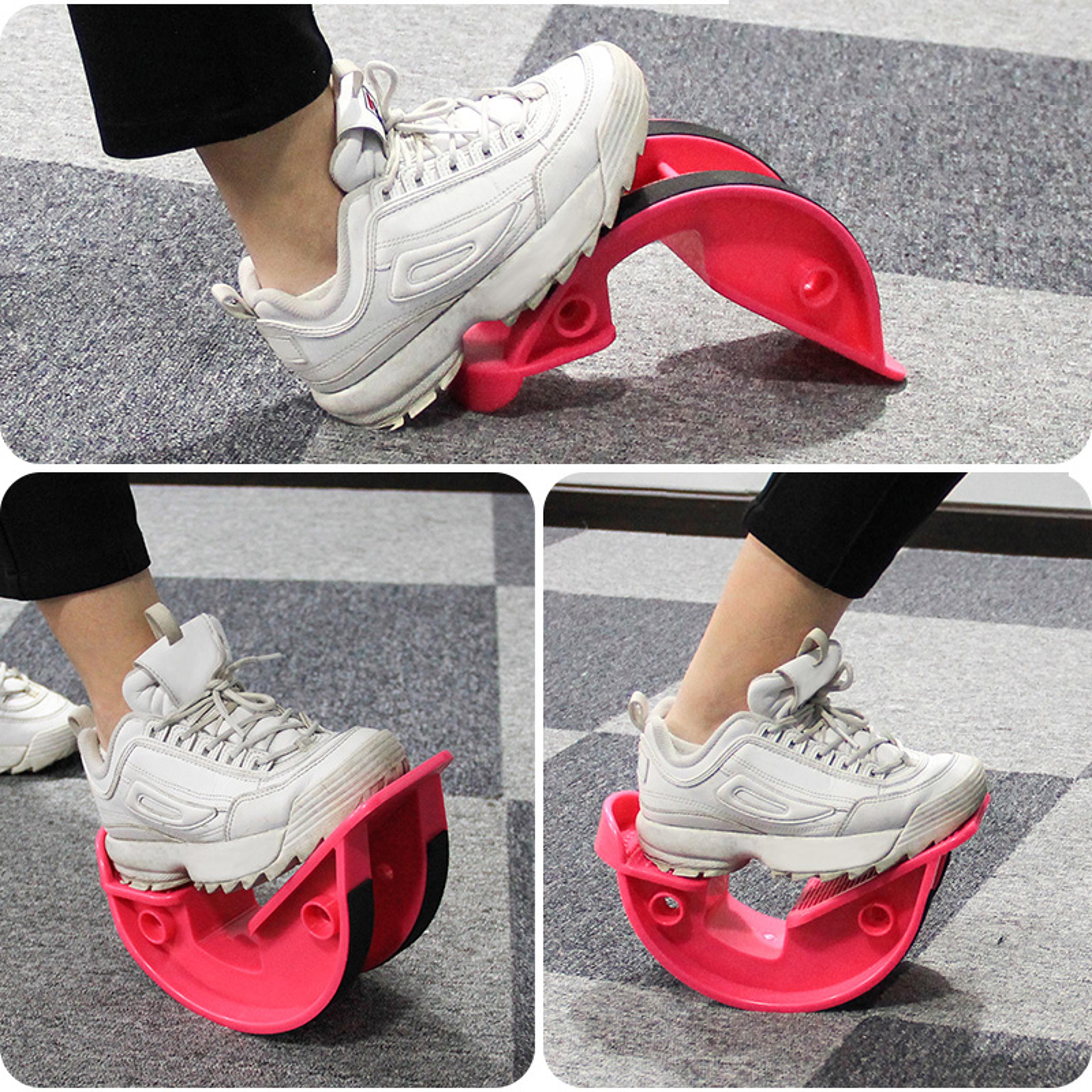 Calf Ankle Stretch Board Foot Rocker Muscle Stretch Massage Achilles Tendinitis Relief Fitness Peda 0