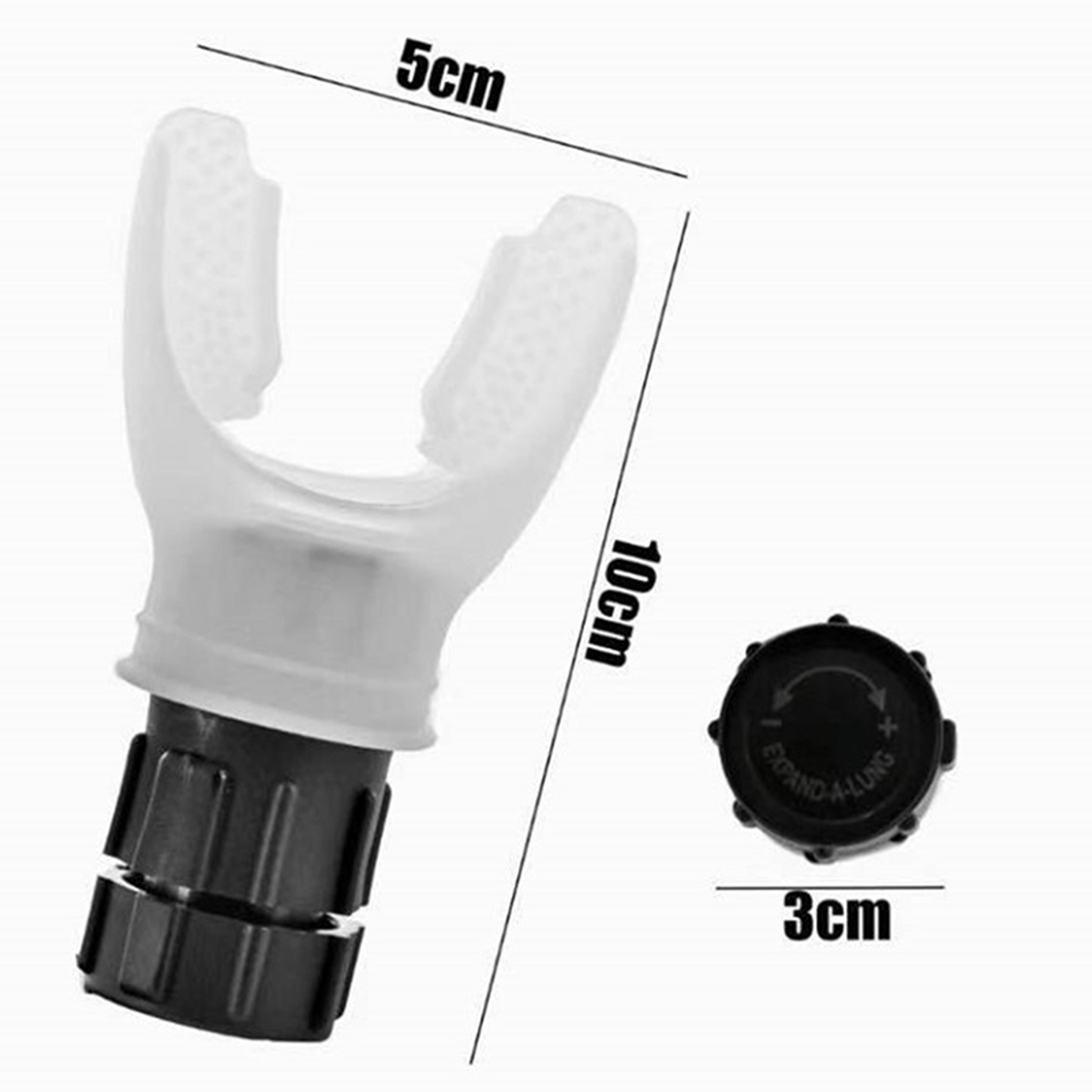 Respirator Fitness Equipment Breathing Trainer Mouthpiece Lung Exercise Tool For Household Health C 1