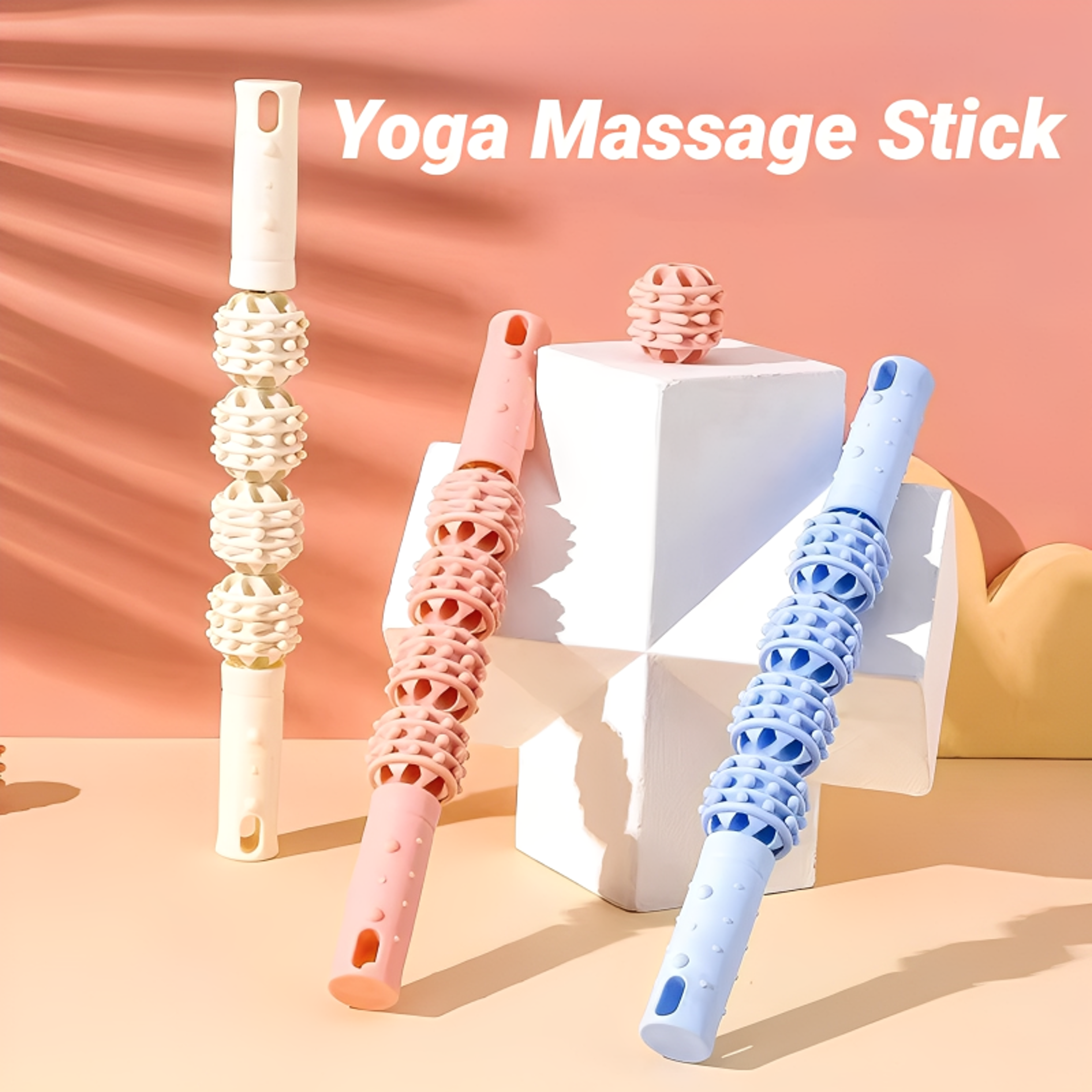 Wolf Tooth Fascia Roller Muscles Massage Stick Yoga Fitness Relaxation For Calves Thighs Quadriceps 0