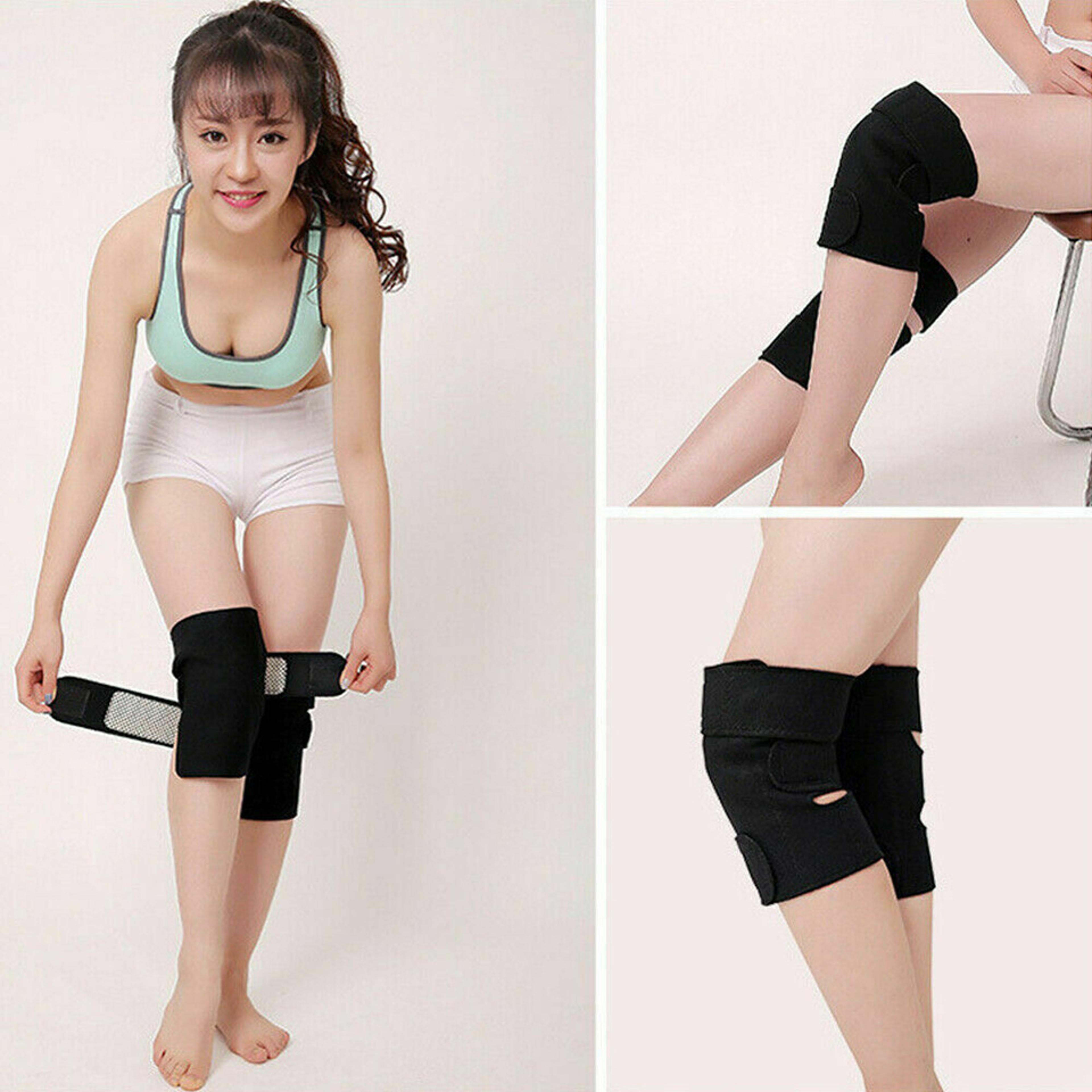 Magnetic Therapy Kneepad Tourmaline Self Heating Knee Pads Arthritis Knee Patella Support Pain Reli 5