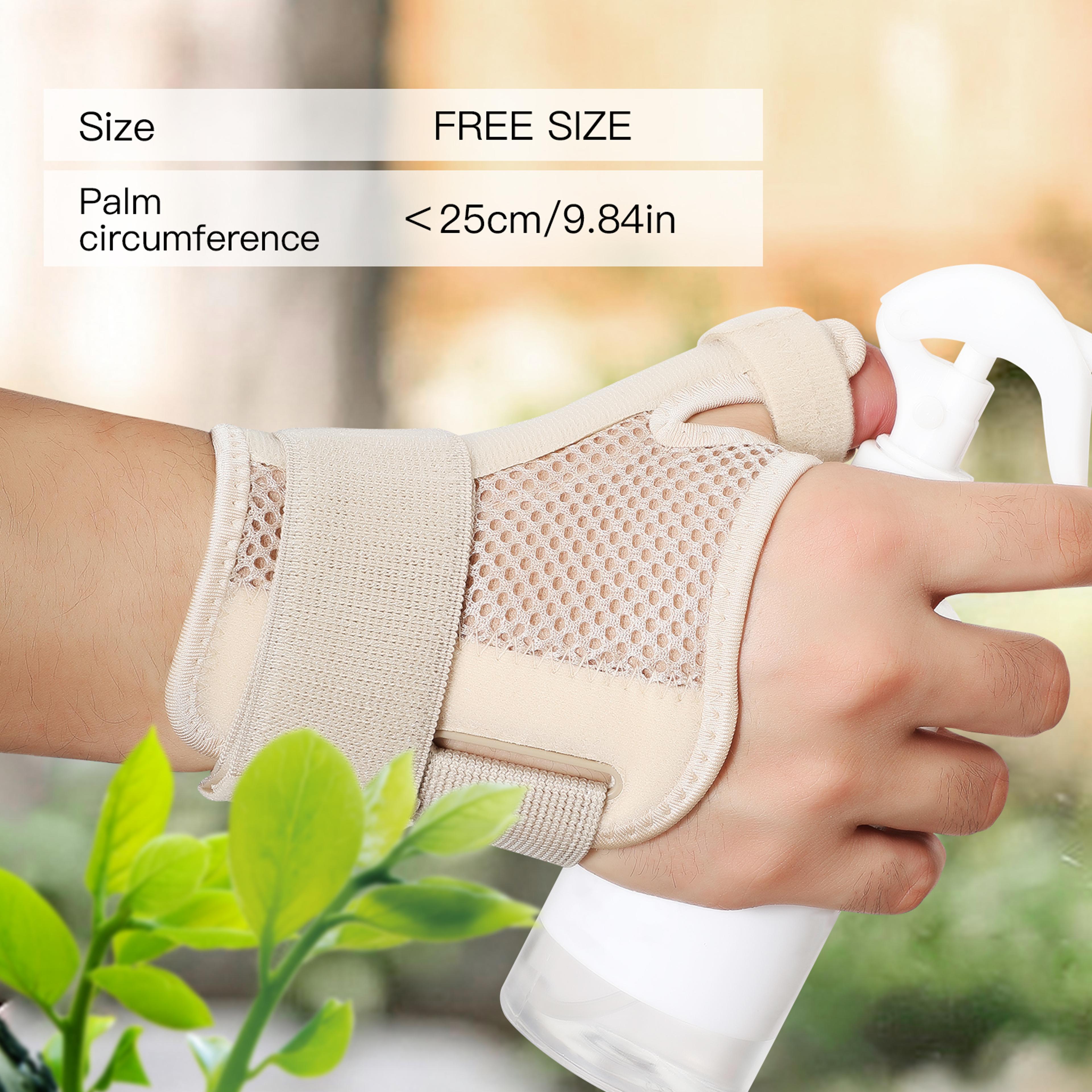 Breathable Thumb Protector Guard Fits Flexible Splint Wrist Thumb Support Brace For Tendonitis Arth 4