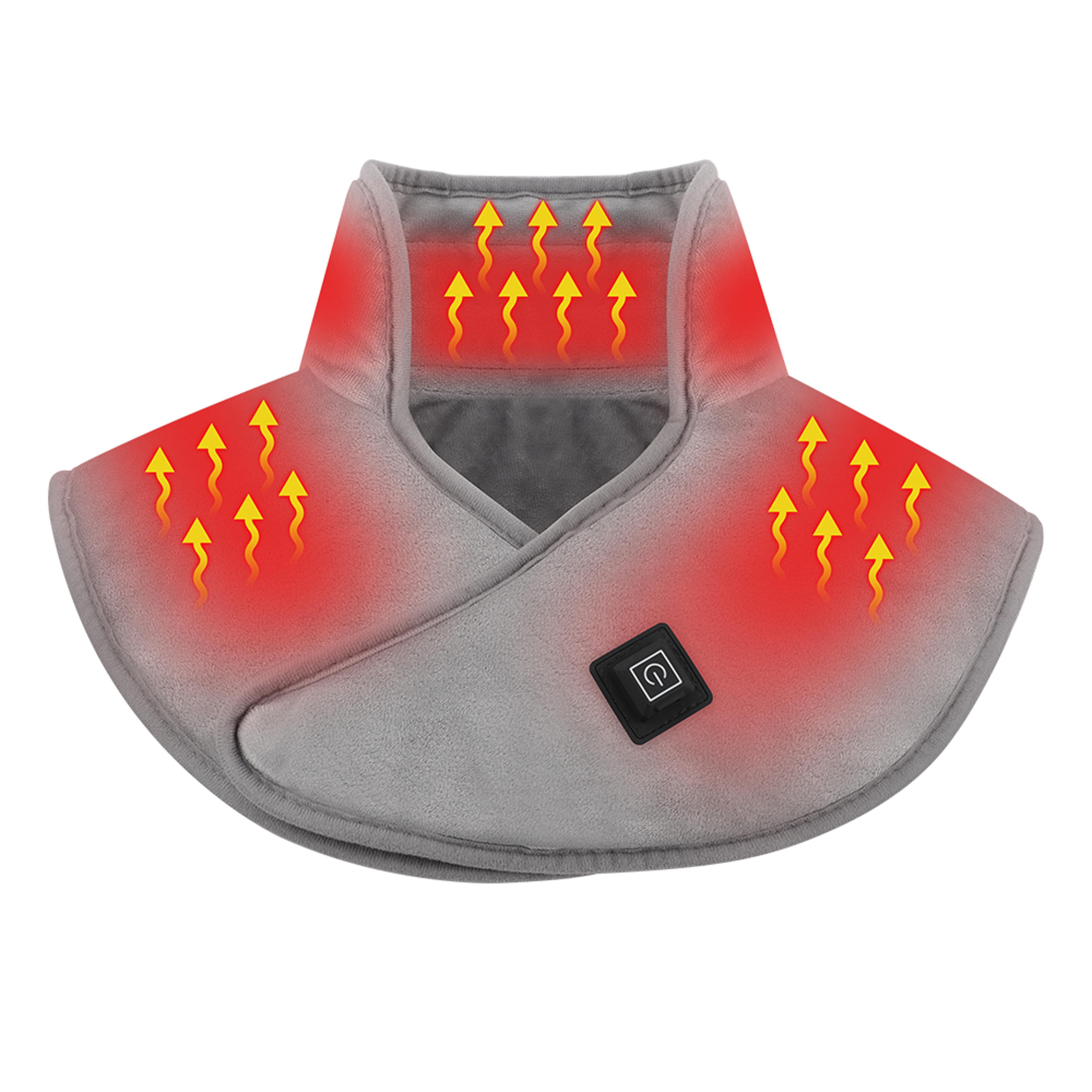 USB Heated Back Wrap Electric Heating Shoulder Neck Pad Soft Hot Compress Neck Shoulder Pad 0