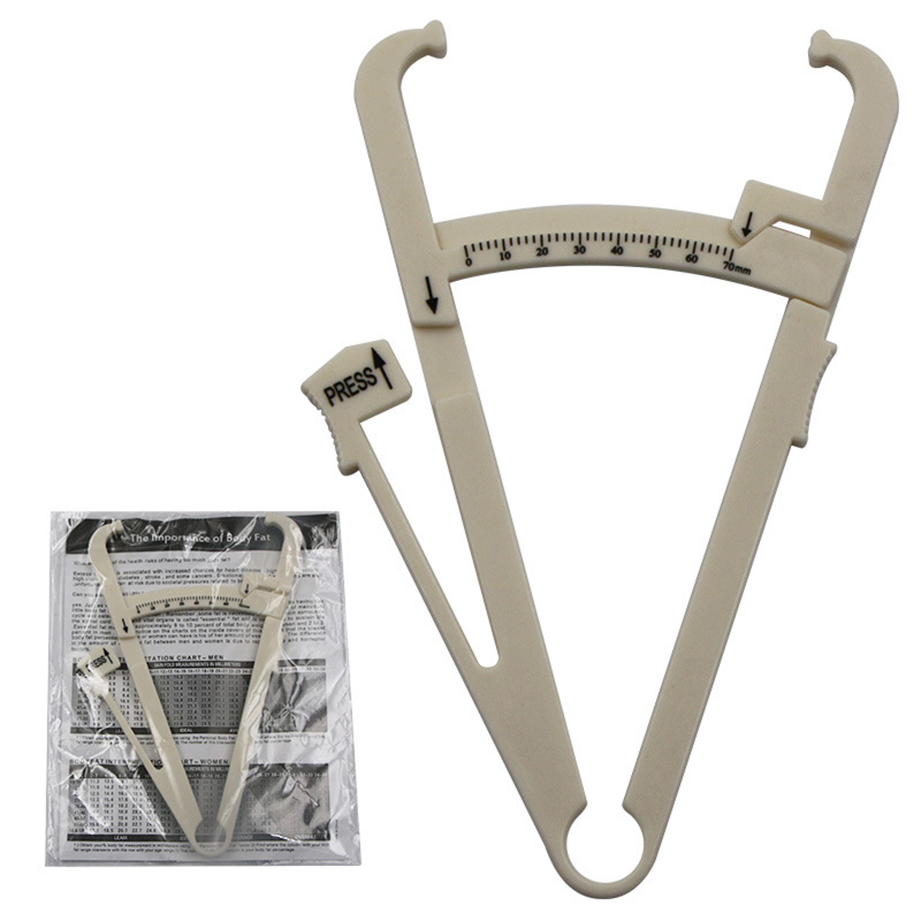 Fitness Caliper Clip Crossfit Body Fat Loss Tester Calculator Slim Skin Fold Body Fat Chart Gym Equ 8