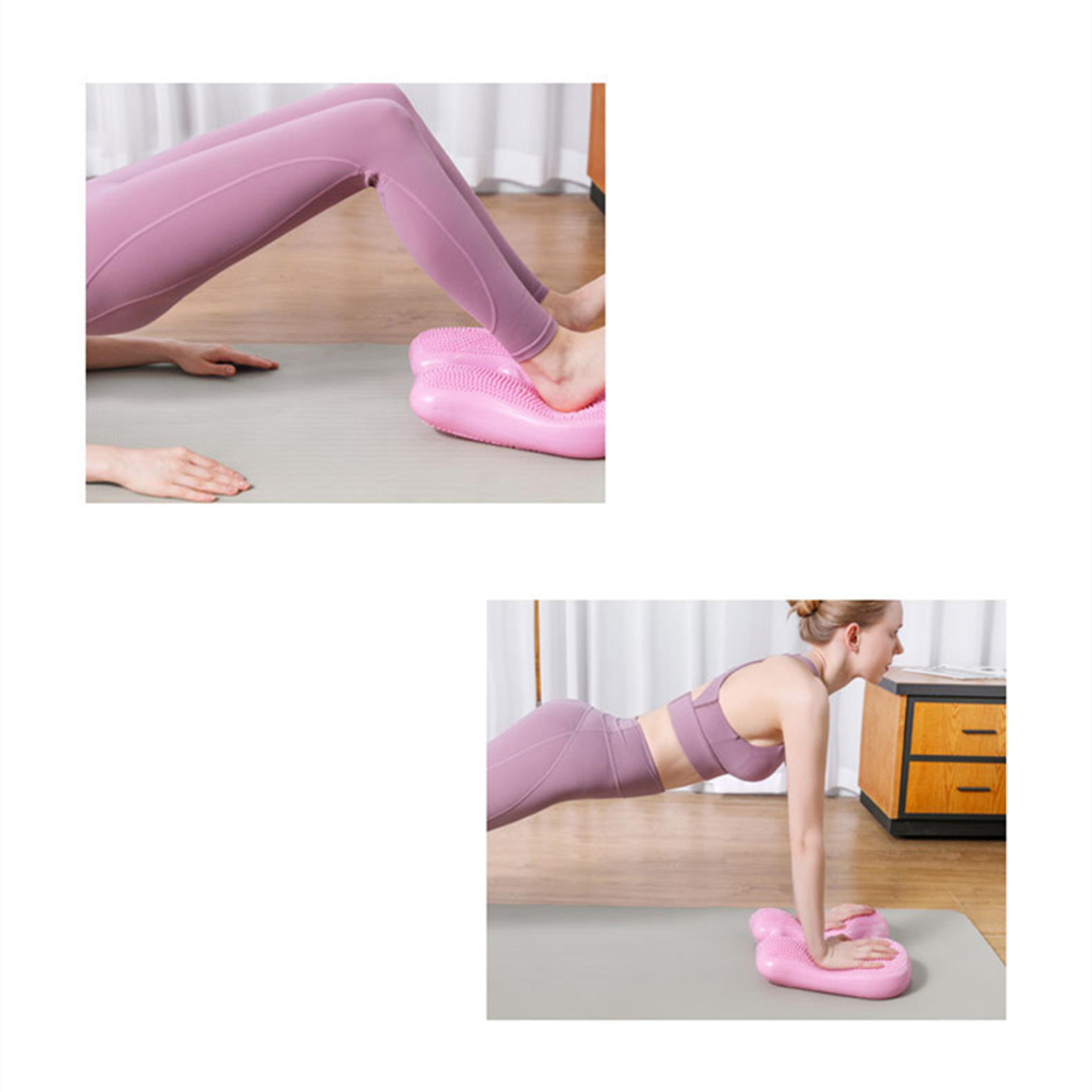 Balance Trainer Pedal Inflatable Stepper Core Exercise Equipment Office Fitness Home Gym Muscle Rel