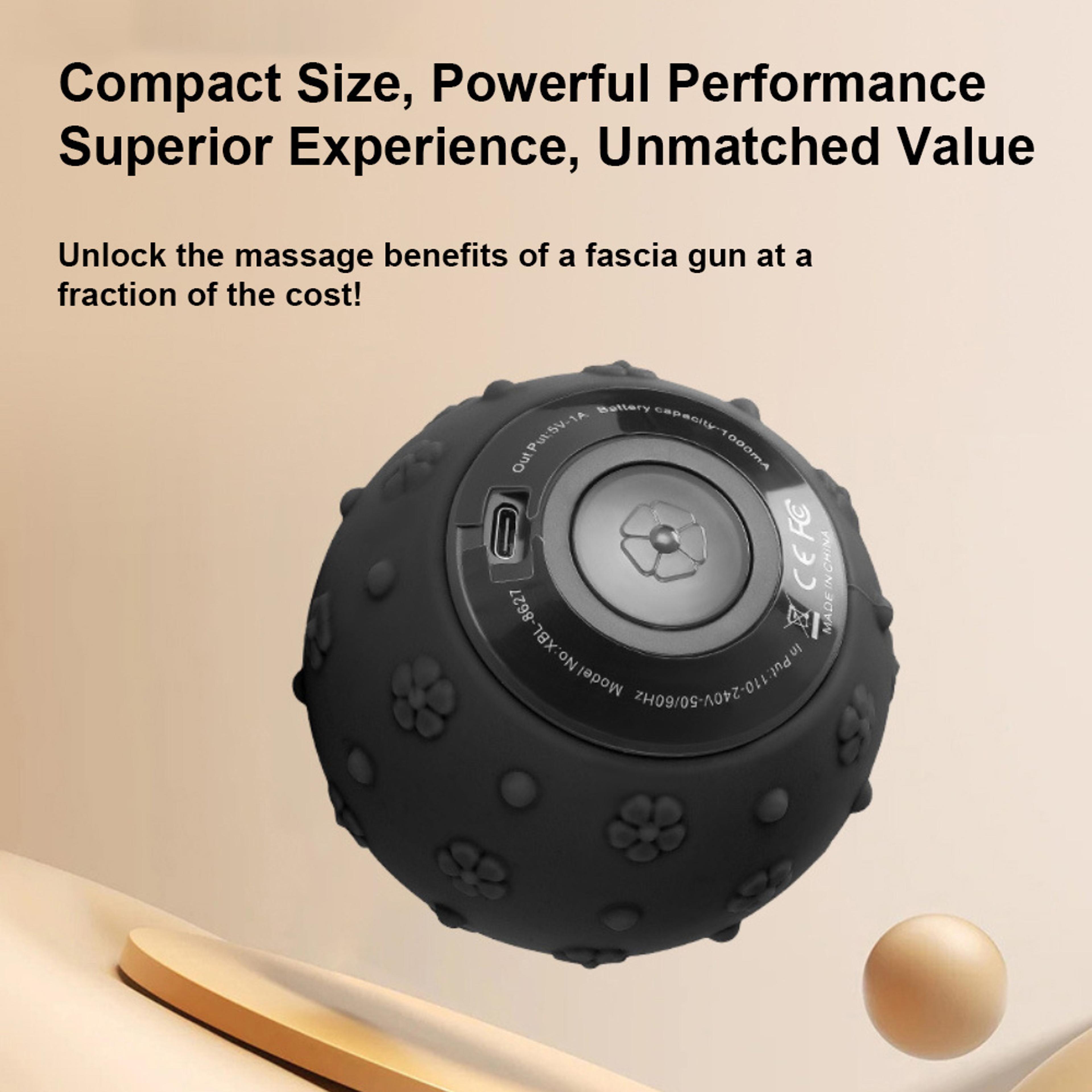 Sports Fitness Massage Ball Electric Vibration Foot Massage Facial Care Soothing Device Home Gym Yo 4