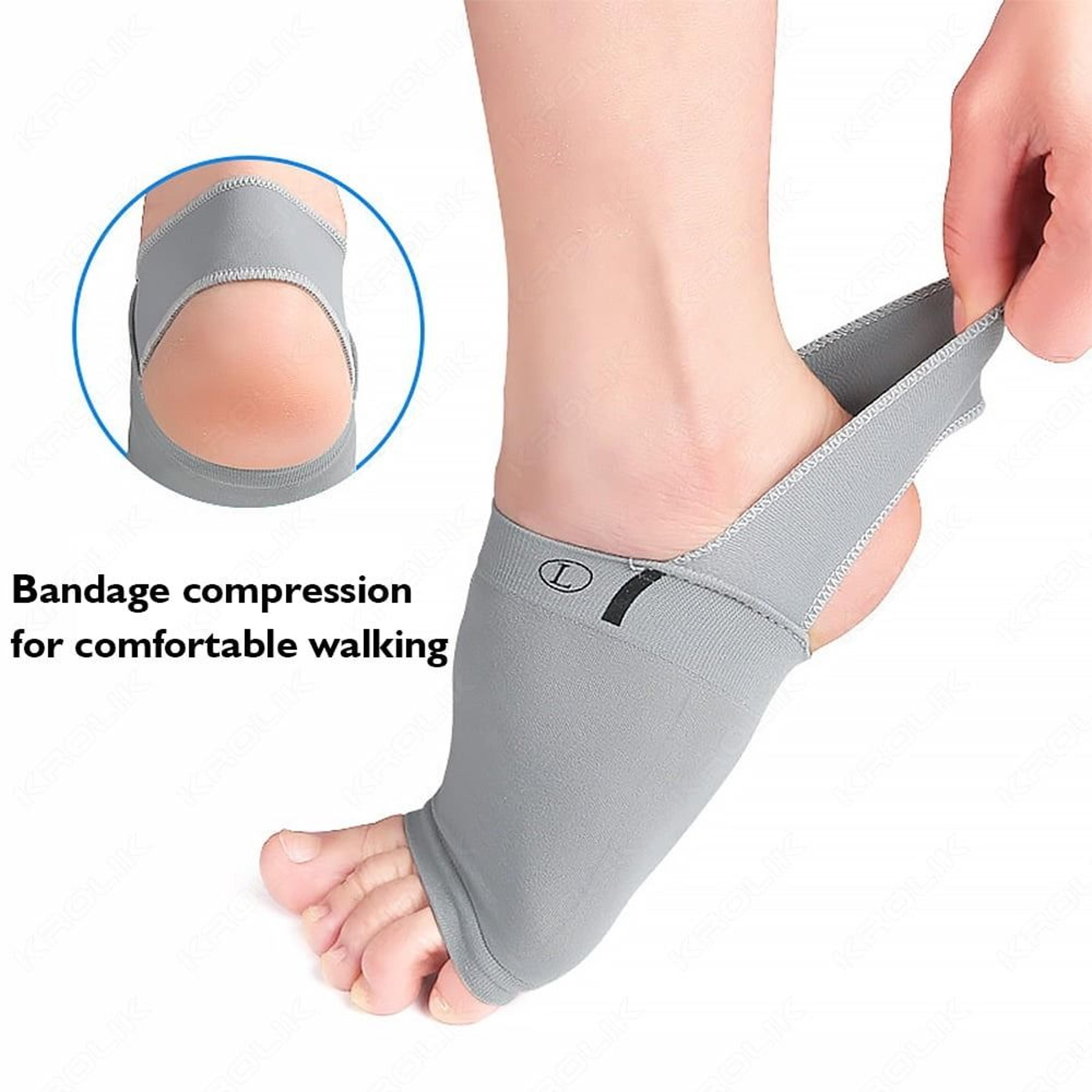 Metatarsal Compression Brace 1 Pair Of Arch Support Sleeves Flat Foot Support Plantar Fasciitis Rel 2