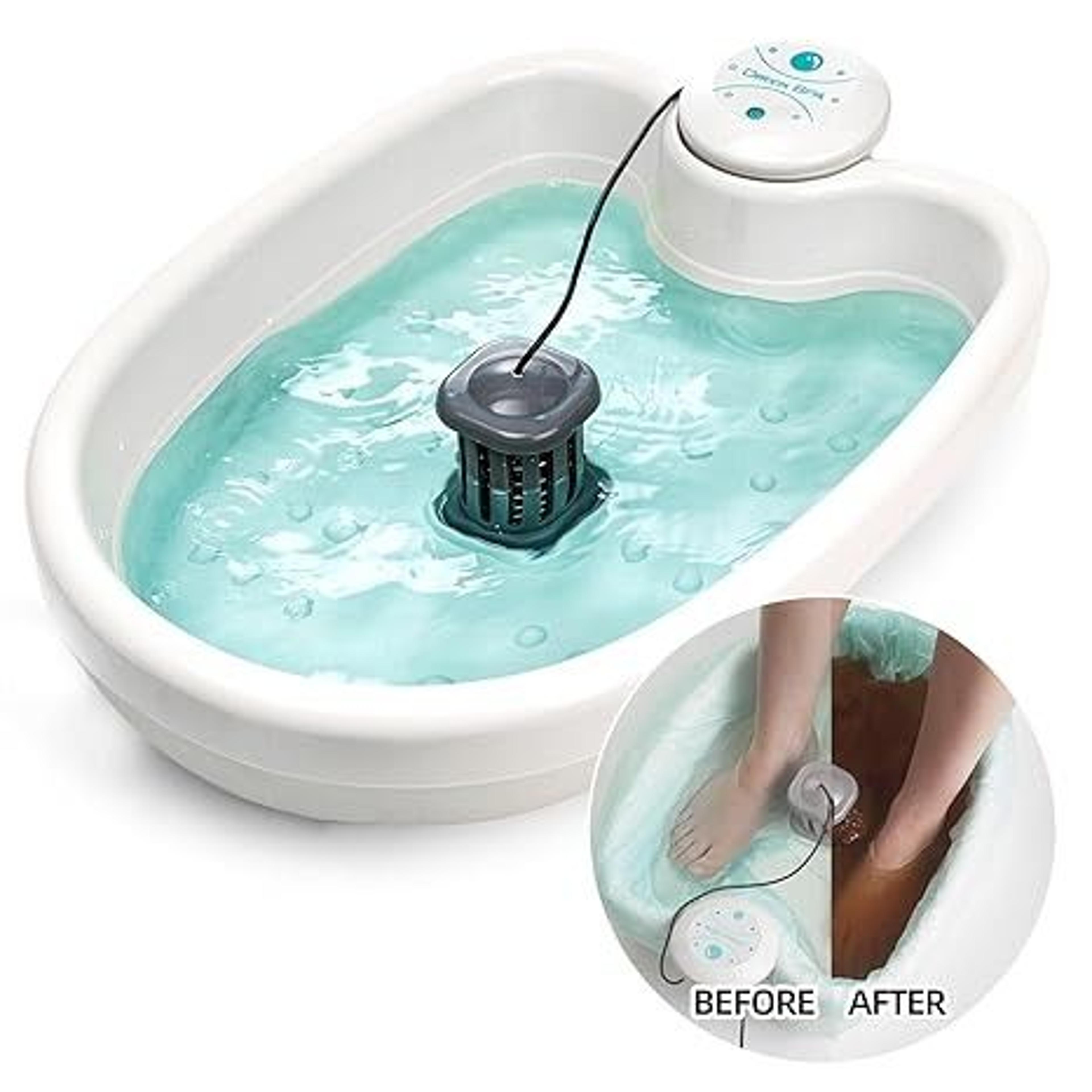 Massager With Basin Footspa Ion Detoxifier Detox Ionic Footbath Spa Promote Blood Circulation Clean
