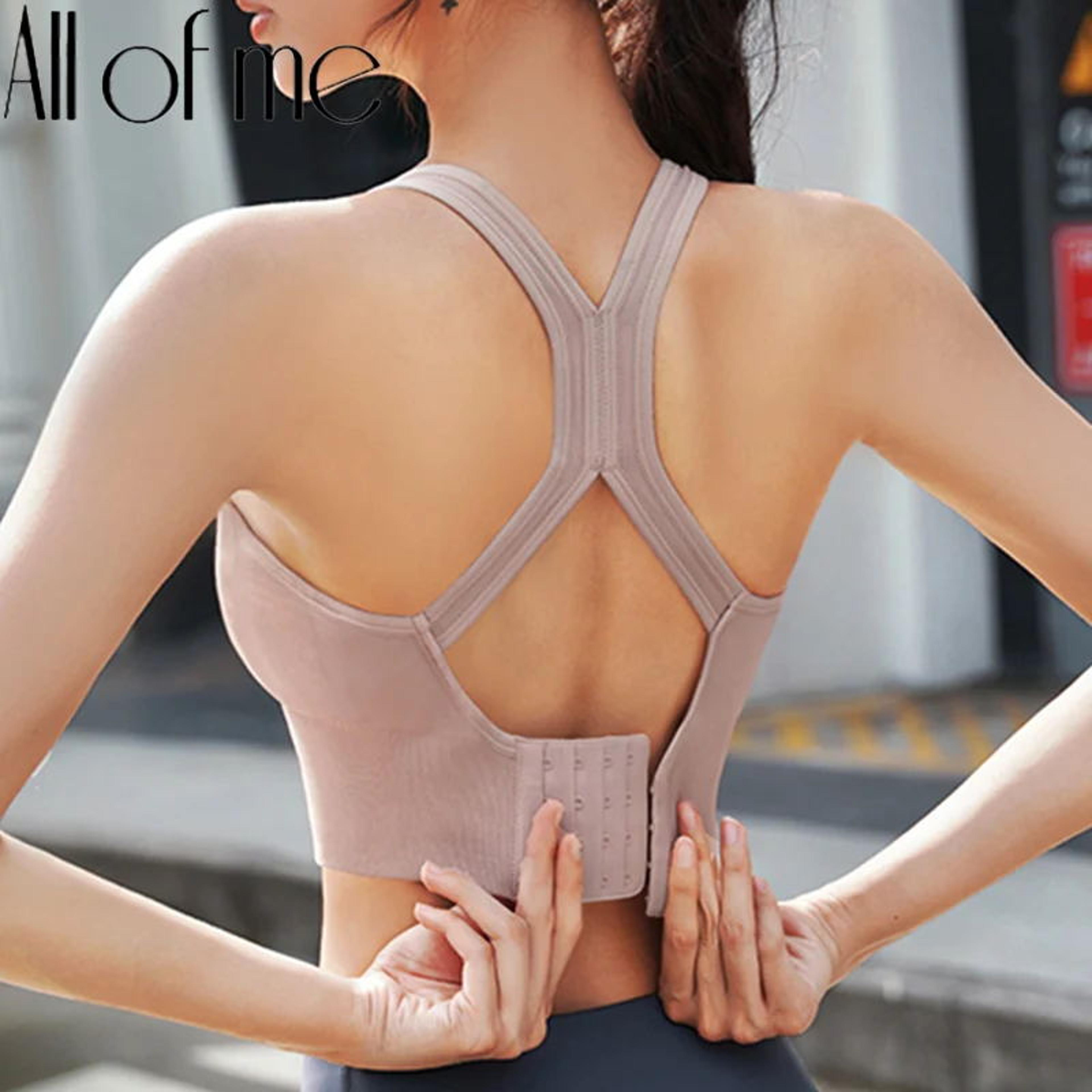 seamless push up sexy back closure bra for everyday comfort
