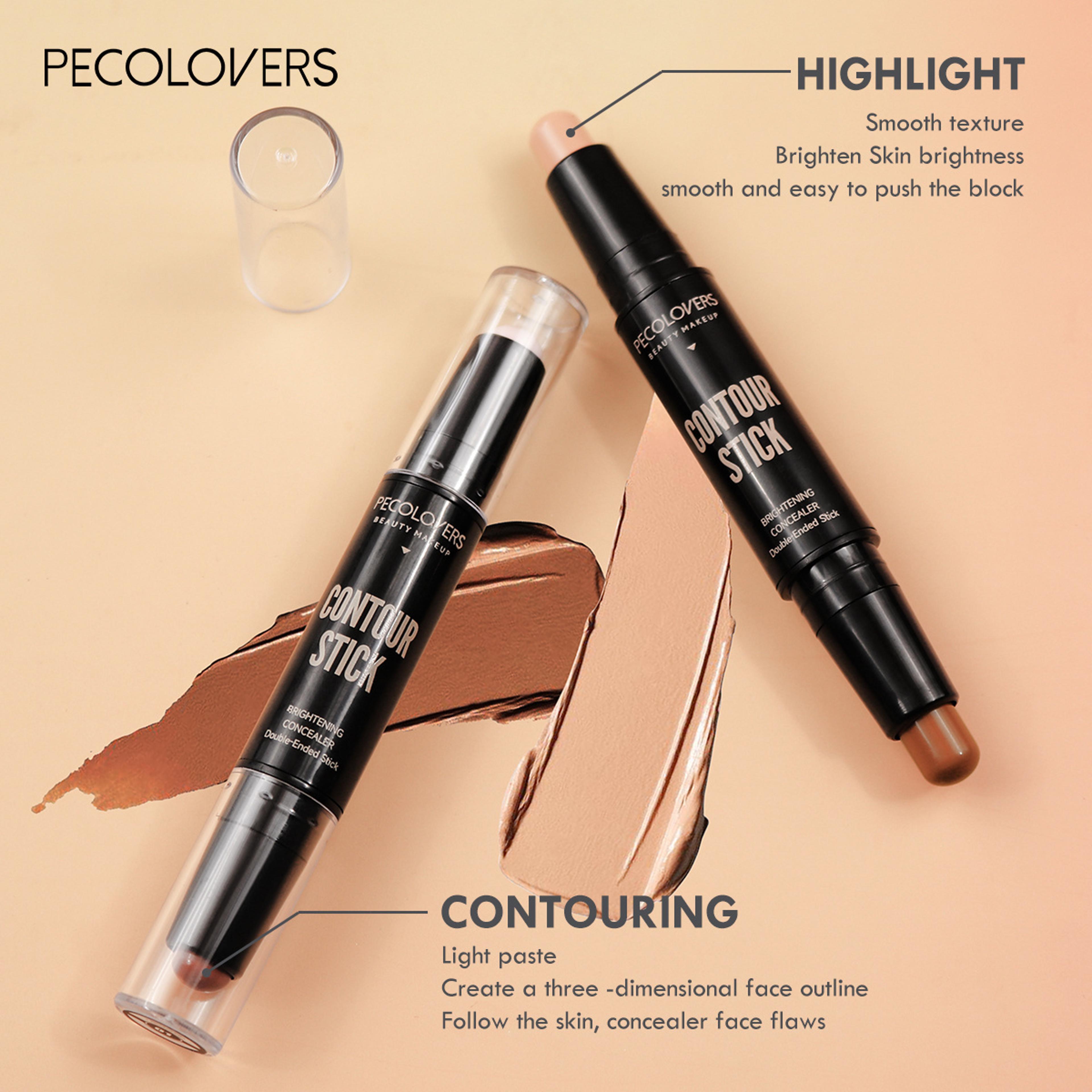Doubleheaded Contouring Stick Concealer Highlighter For V Face Threedimensional Nose Bridge Shadow  3